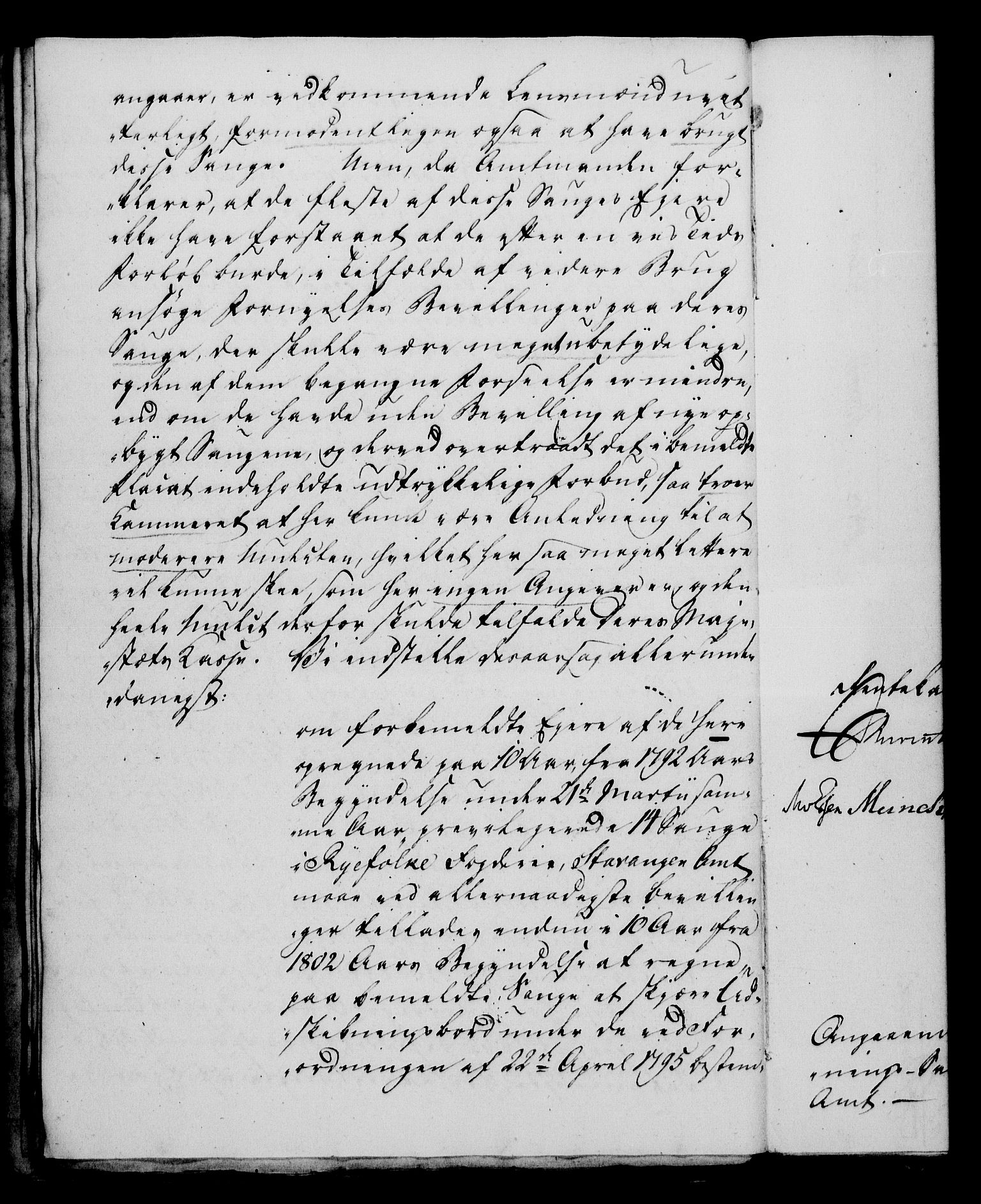 Rentekammeret, Kammerkanselliet, AV/RA-EA-3111/G/Gf/Gfa/L0087: Norsk relasjons- og resolusjonsprotokoll (merket RK 52.87), 1805, p. 49