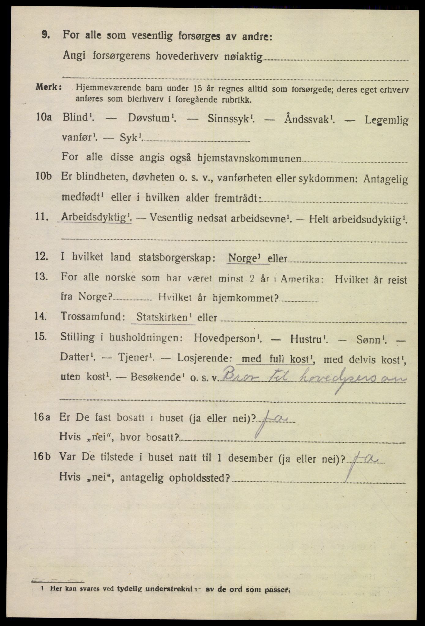 SAK, 1920 census for Søndeled, 1920, p. 3702