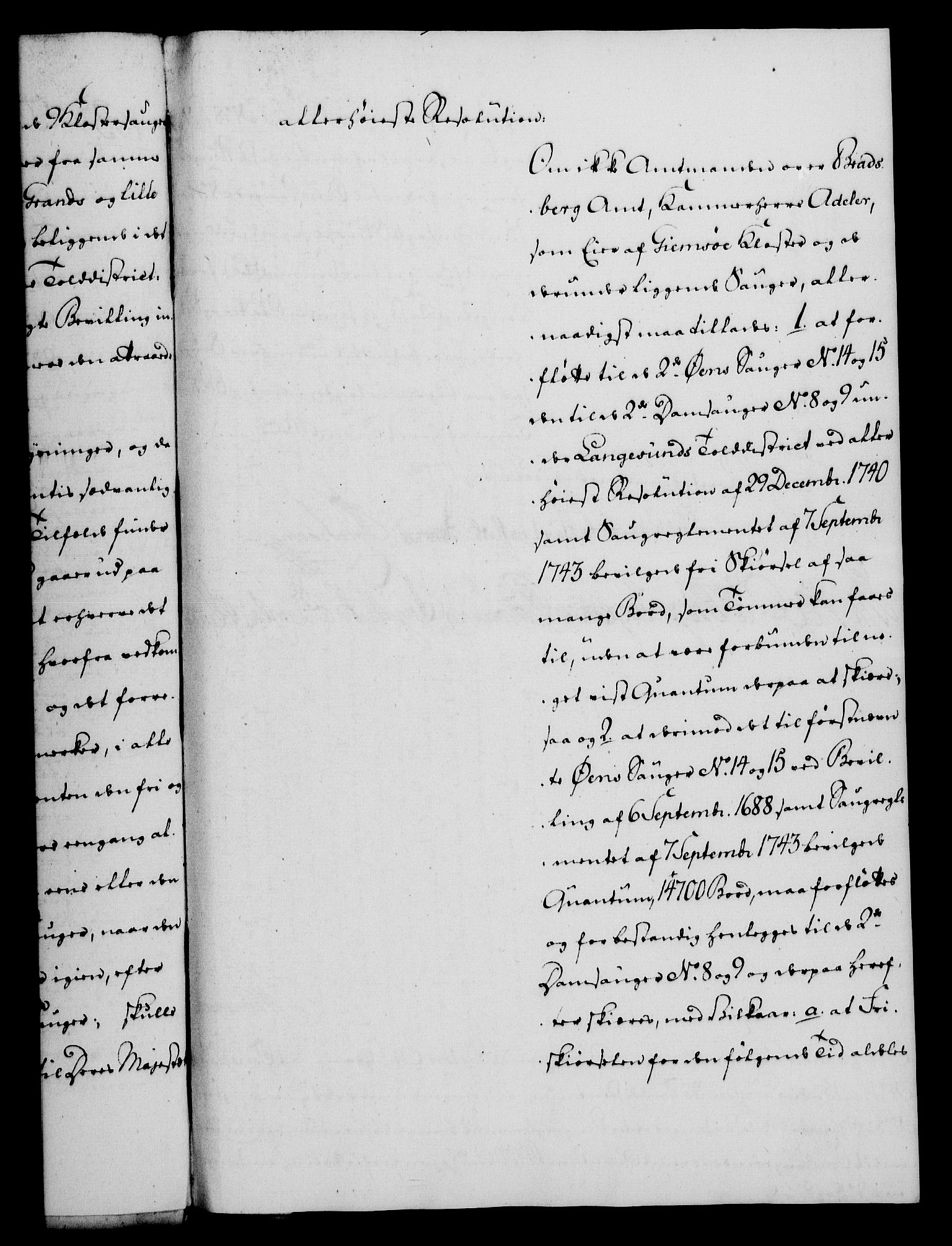 Rentekammeret, Kammerkanselliet, AV/RA-EA-3111/G/Gf/Gfa/L0061: Norsk relasjons- og resolusjonsprotokoll (merket RK 52.61), 1779, p. 235