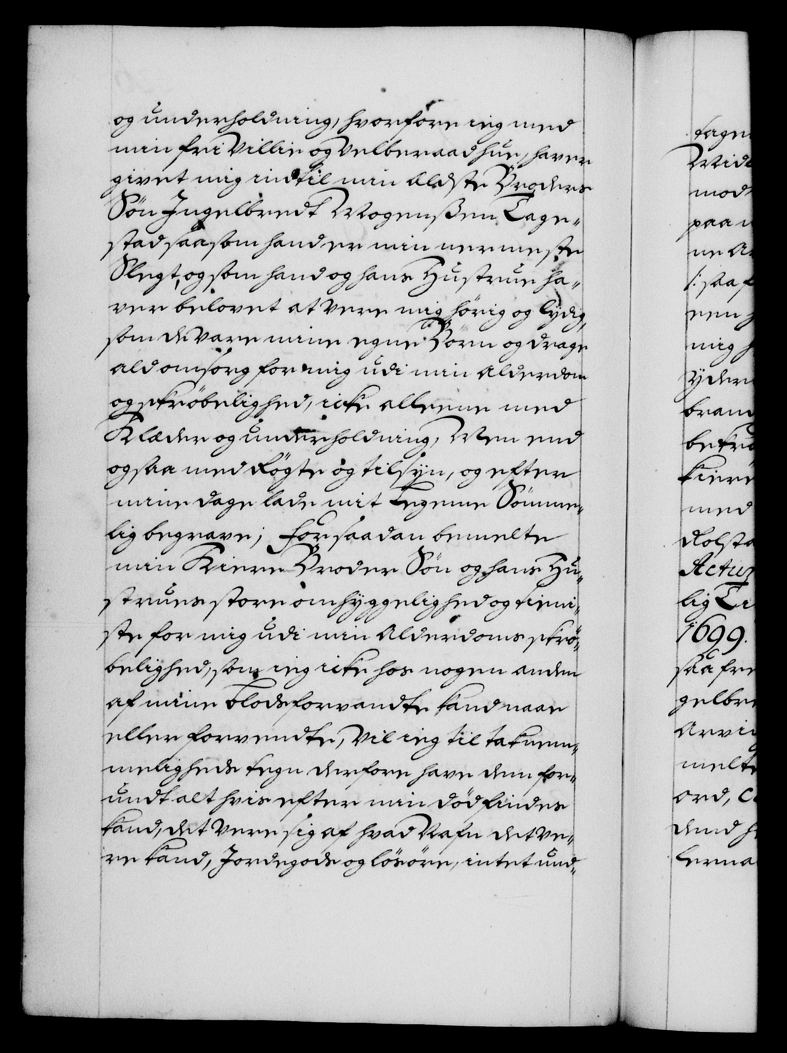 Danske Kanselli 1572-1799, AV/RA-EA-3023/F/Fc/Fca/Fcaa/L0018: Norske registre, 1699-1703, p. 426b