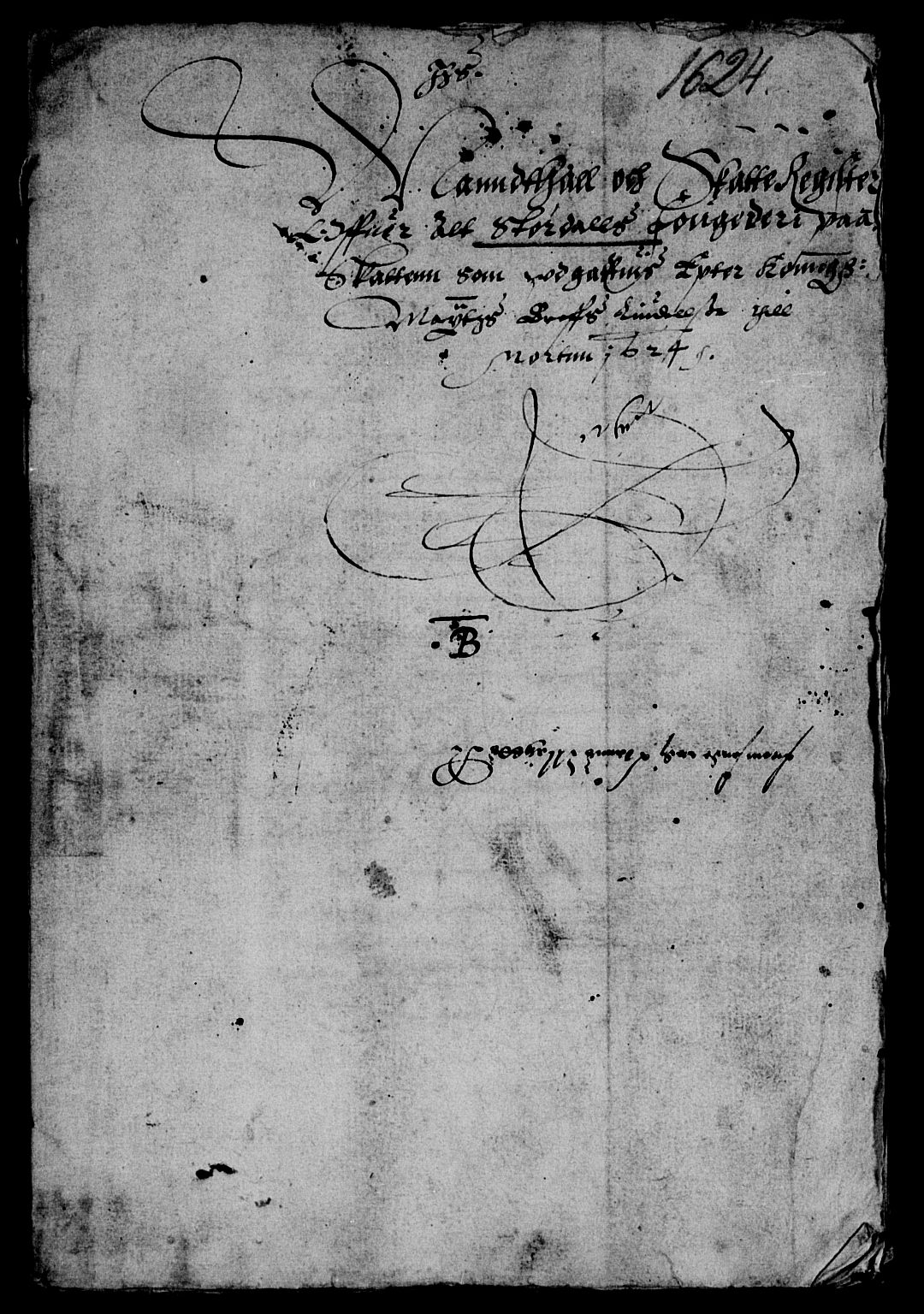 Rentekammeret inntil 1814, Reviderte regnskaper, Lensregnskaper, AV/RA-EA-5023/R/Rb/Rbw/L0028: Trondheim len, 1624-1626