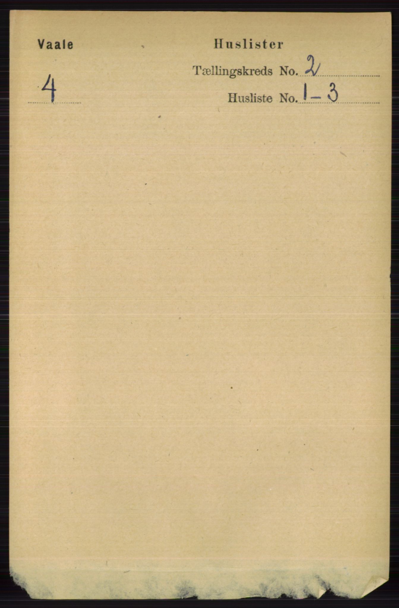 RA, 1891 census for 0716 Våle, 1891, p. 423