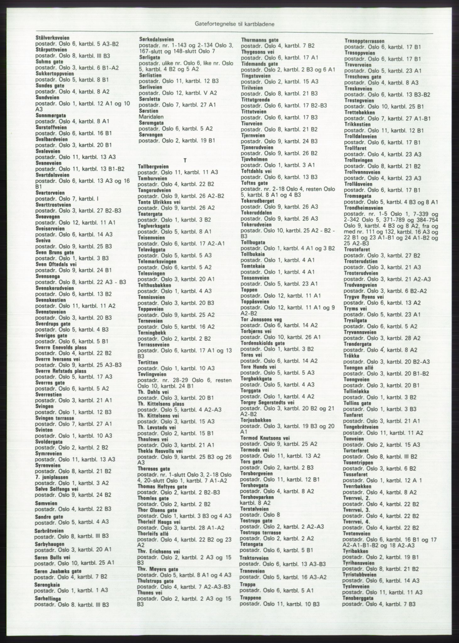 Kristiania/Oslo adressebok, PUBL/-, 1980-1981