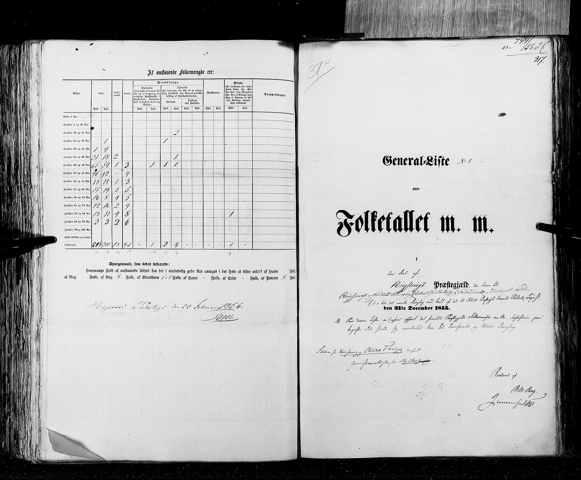 RA, Census 1855, vol. 4: Stavanger amt og Søndre Bergenhus amt, 1855, p. 317