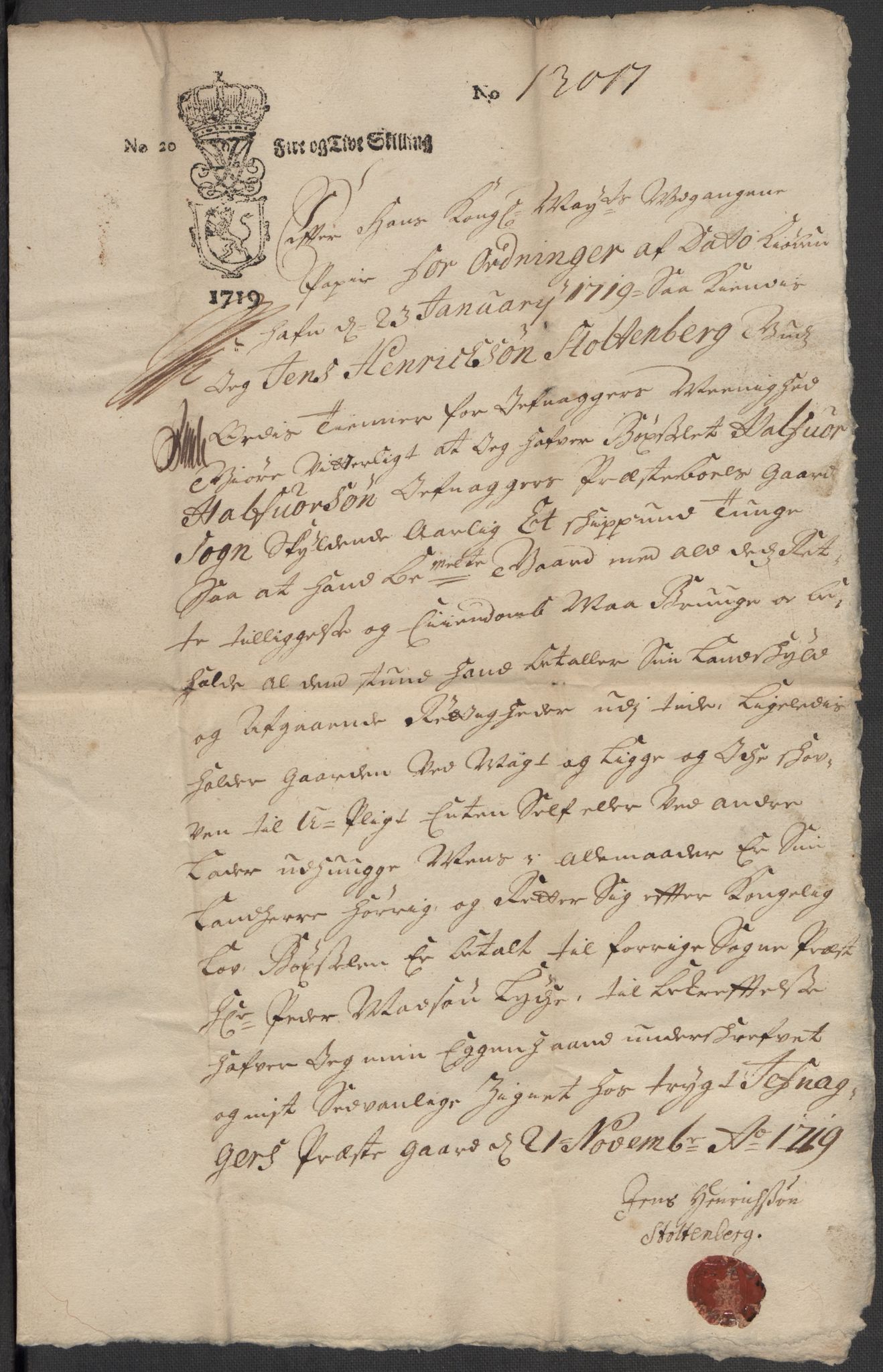 Riksarkivets diplomsamling, RA/EA-5965/F15/L0014: Prestearkiv - Oppland, 1696-1879, p. 36