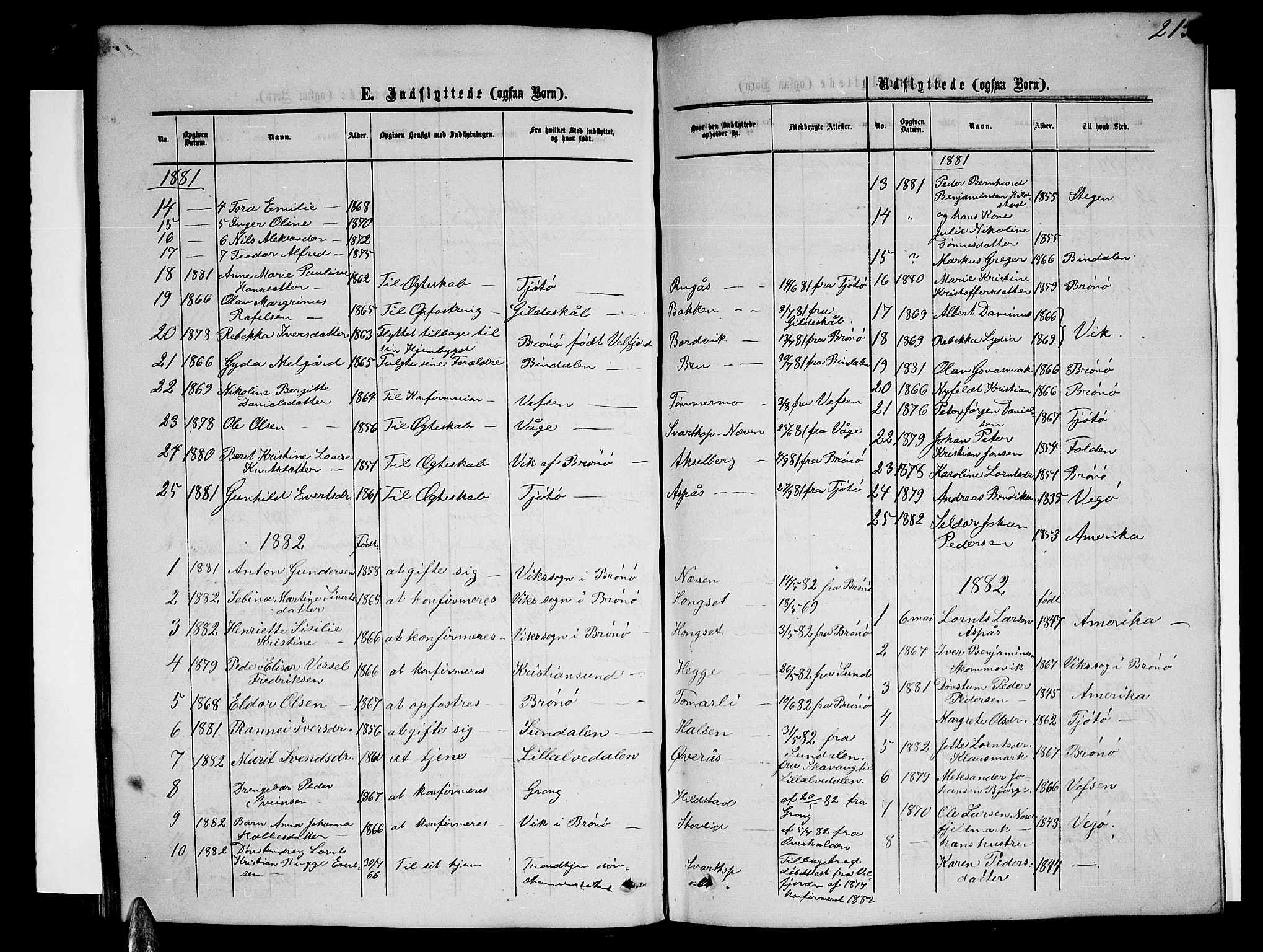 Ministerialprotokoller, klokkerbøker og fødselsregistre - Nordland, SAT/A-1459/814/L0229: Parish register (copy) no. 814C02, 1859-1883, p. 213