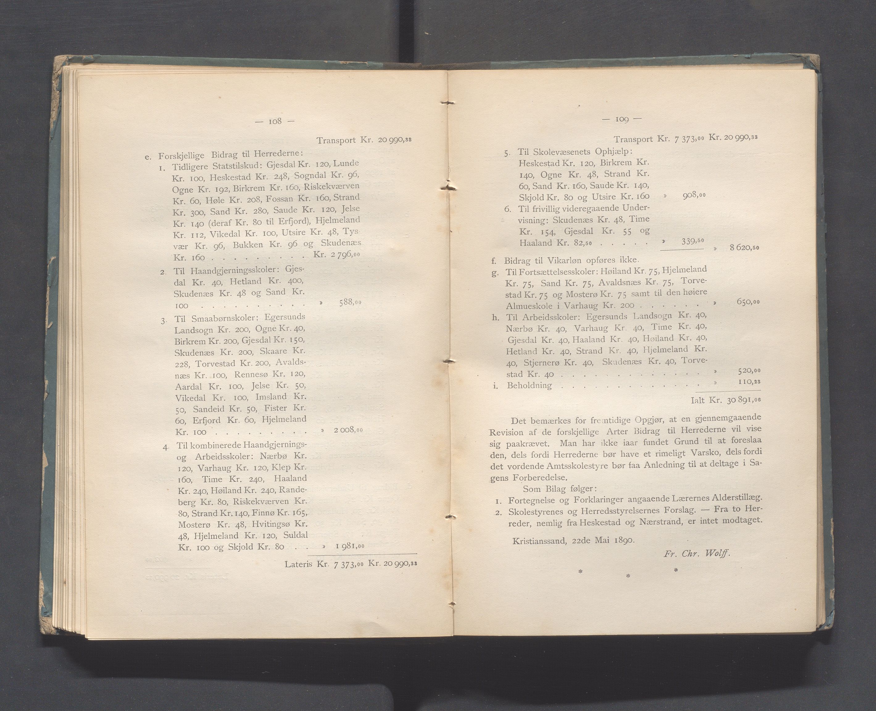 Rogaland fylkeskommune - Fylkesrådmannen , IKAR/A-900/A, 1890, p. 109