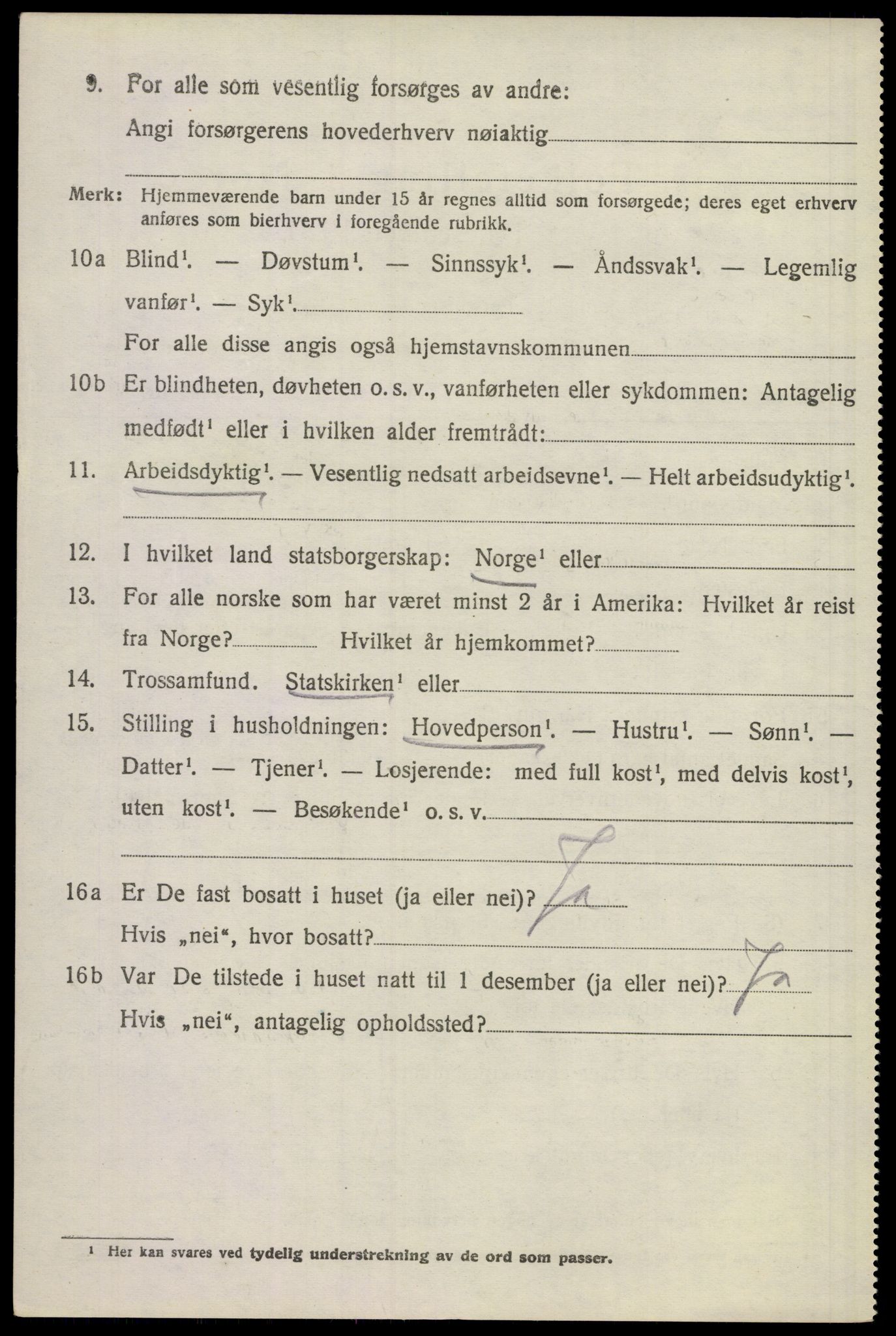 SAKO, 1920 census for Lier, 1920, p. 6433