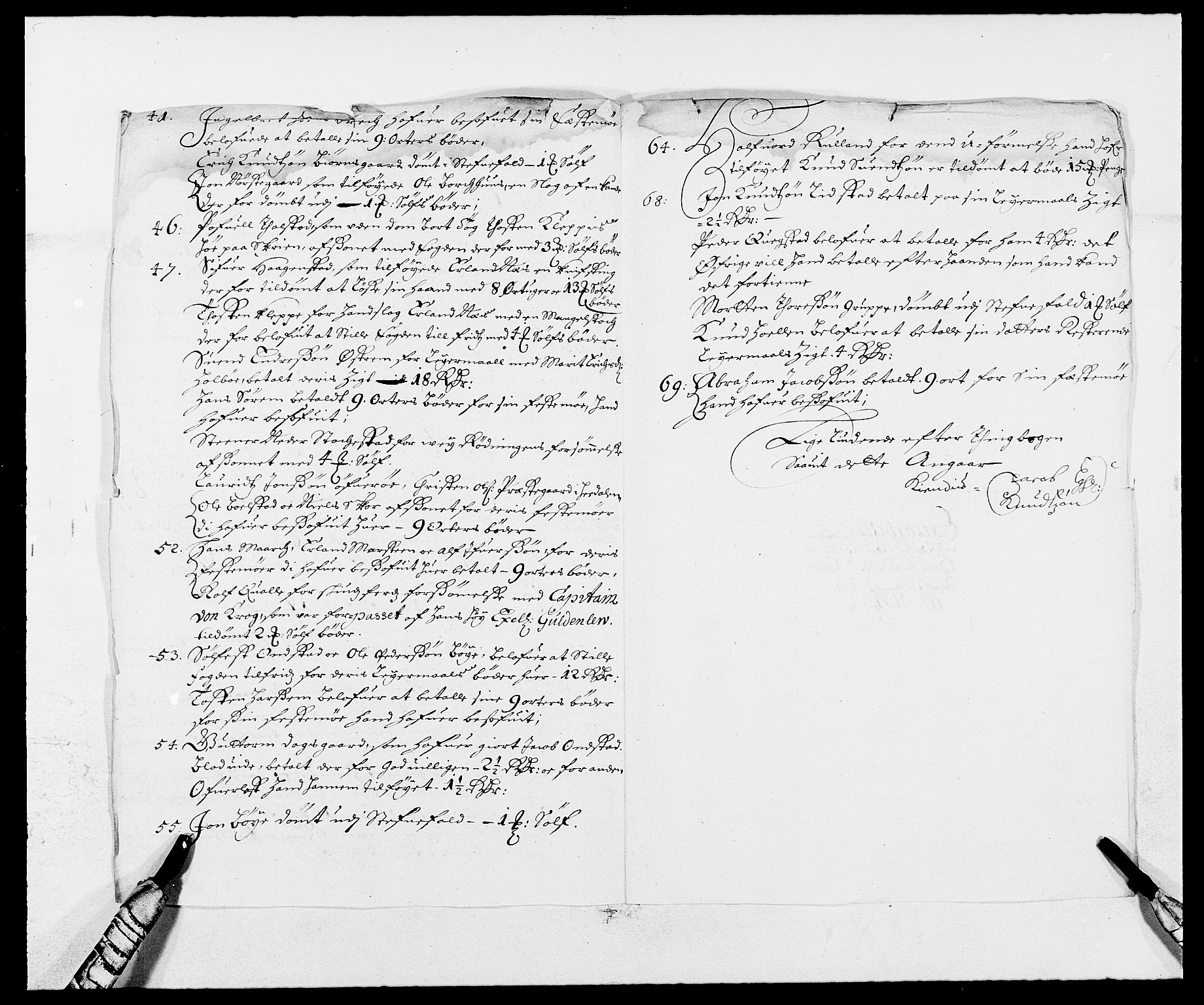 Rentekammeret inntil 1814, Reviderte regnskaper, Fogderegnskap, RA/EA-4092/R17/L1156: Fogderegnskap Gudbrandsdal, 1681, p. 153