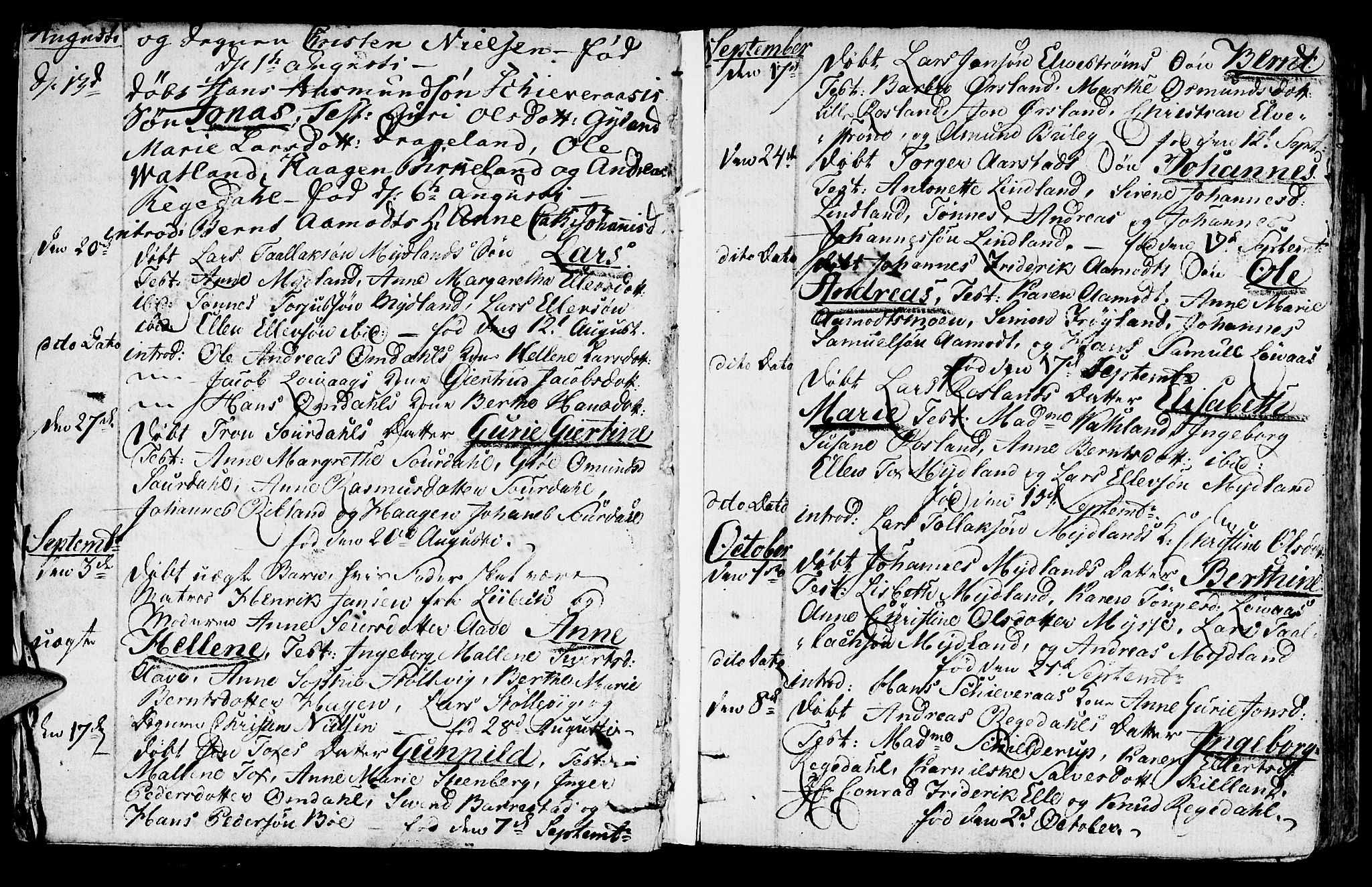 Sokndal sokneprestkontor, AV/SAST-A-101808: Parish register (official) no. A 5, 1806-1826, p. 8