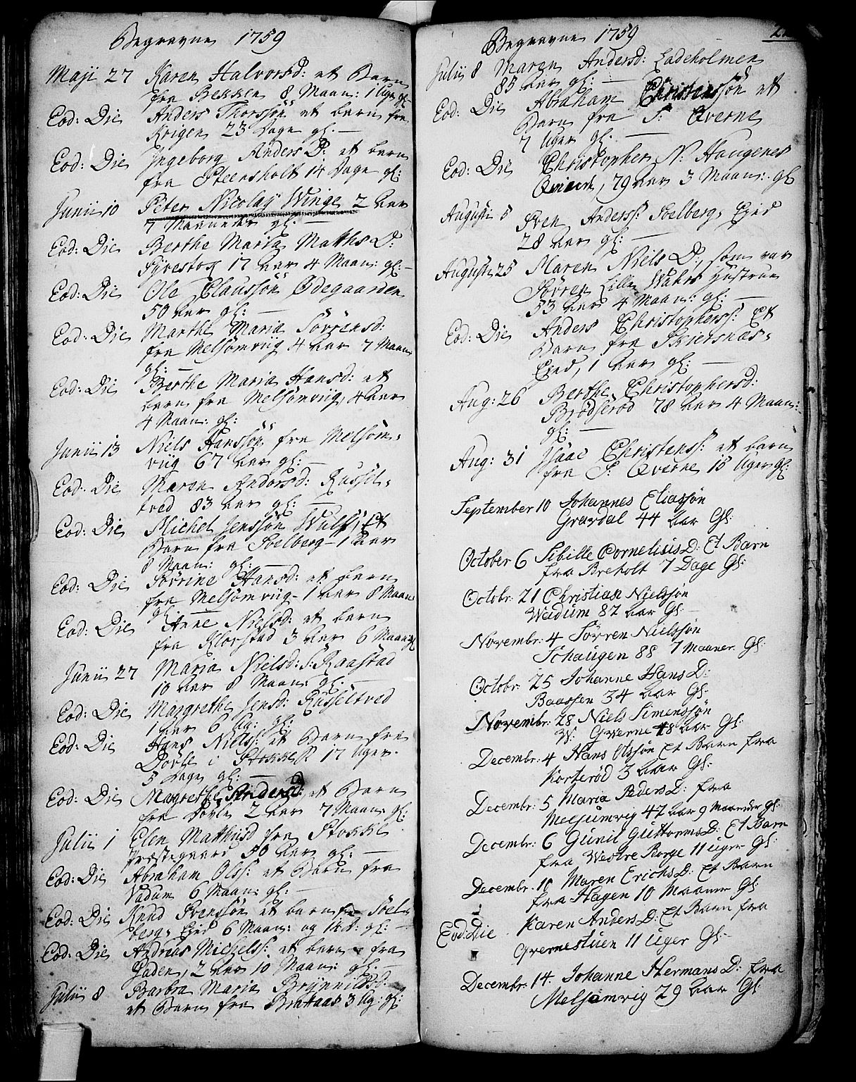 Stokke kirkebøker, AV/SAKO-A-320/F/Fa/L0002: Parish register (official) no. I 2, 1732-1770, p. 222