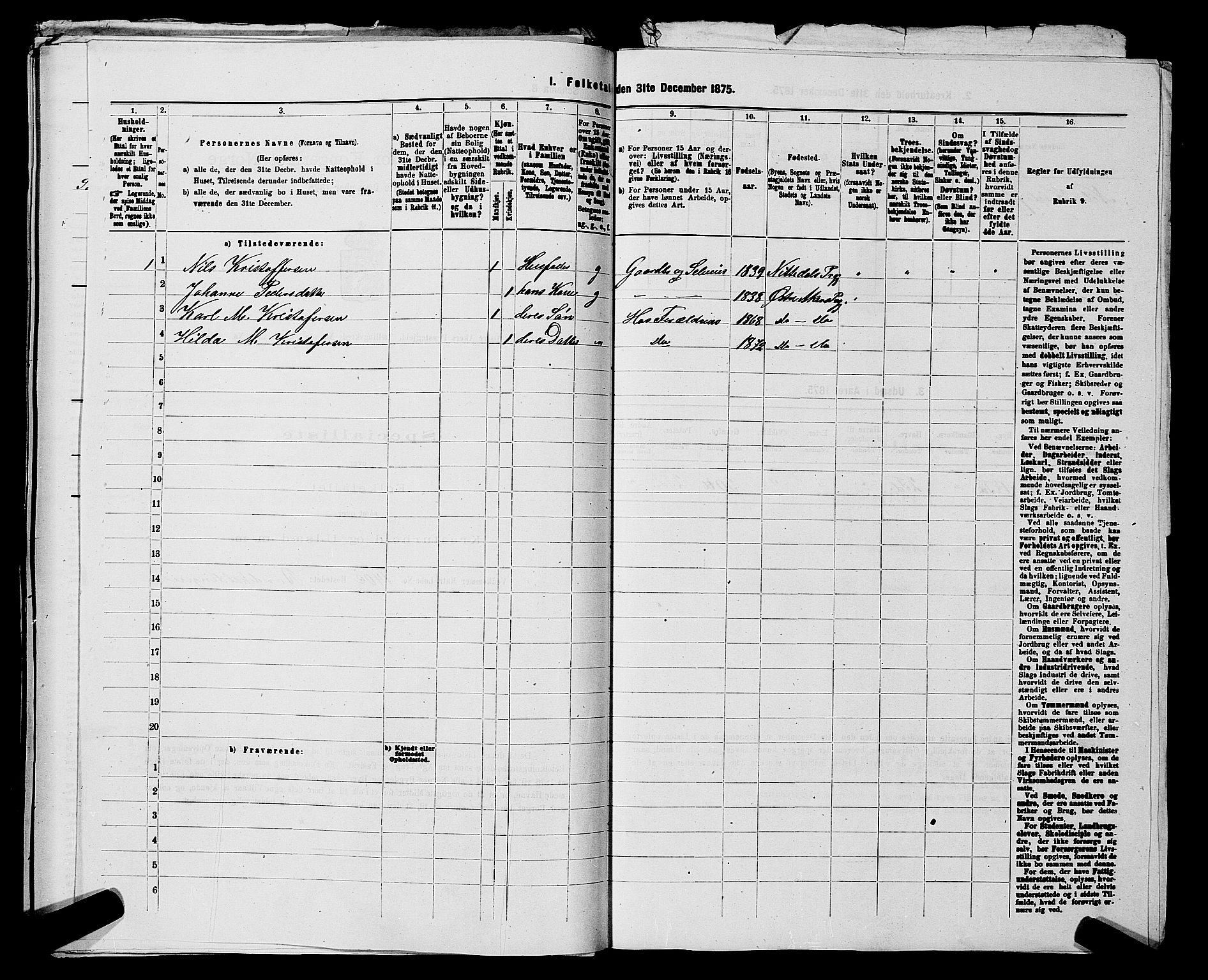 RA, 1875 census for 0218bP Østre Aker, 1875, p. 1075