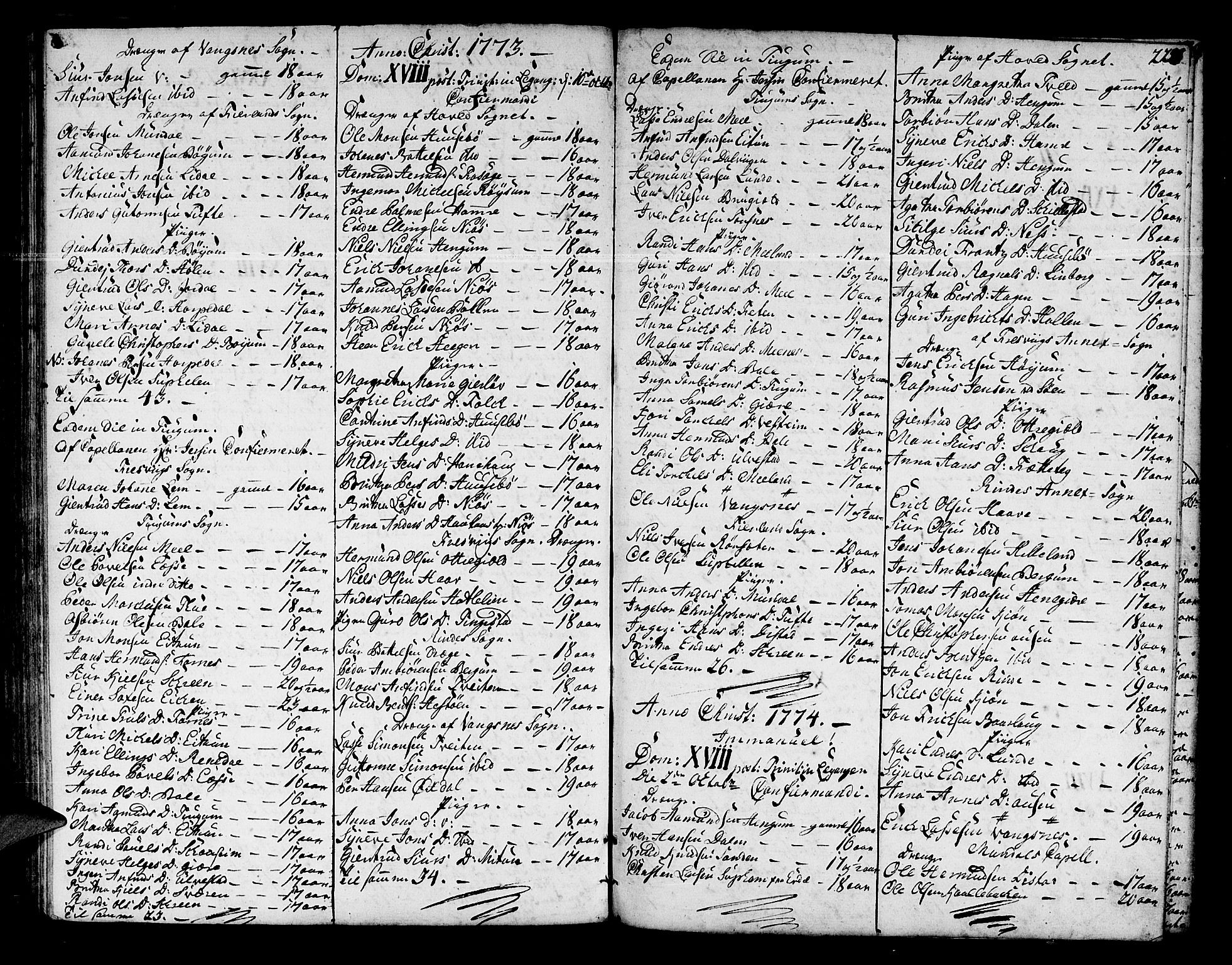 Leikanger sokneprestembete, AV/SAB-A-81001/H/Haa/Haaa/L0004: Parish register (official) no. A 4, 1770-1791, p. 227