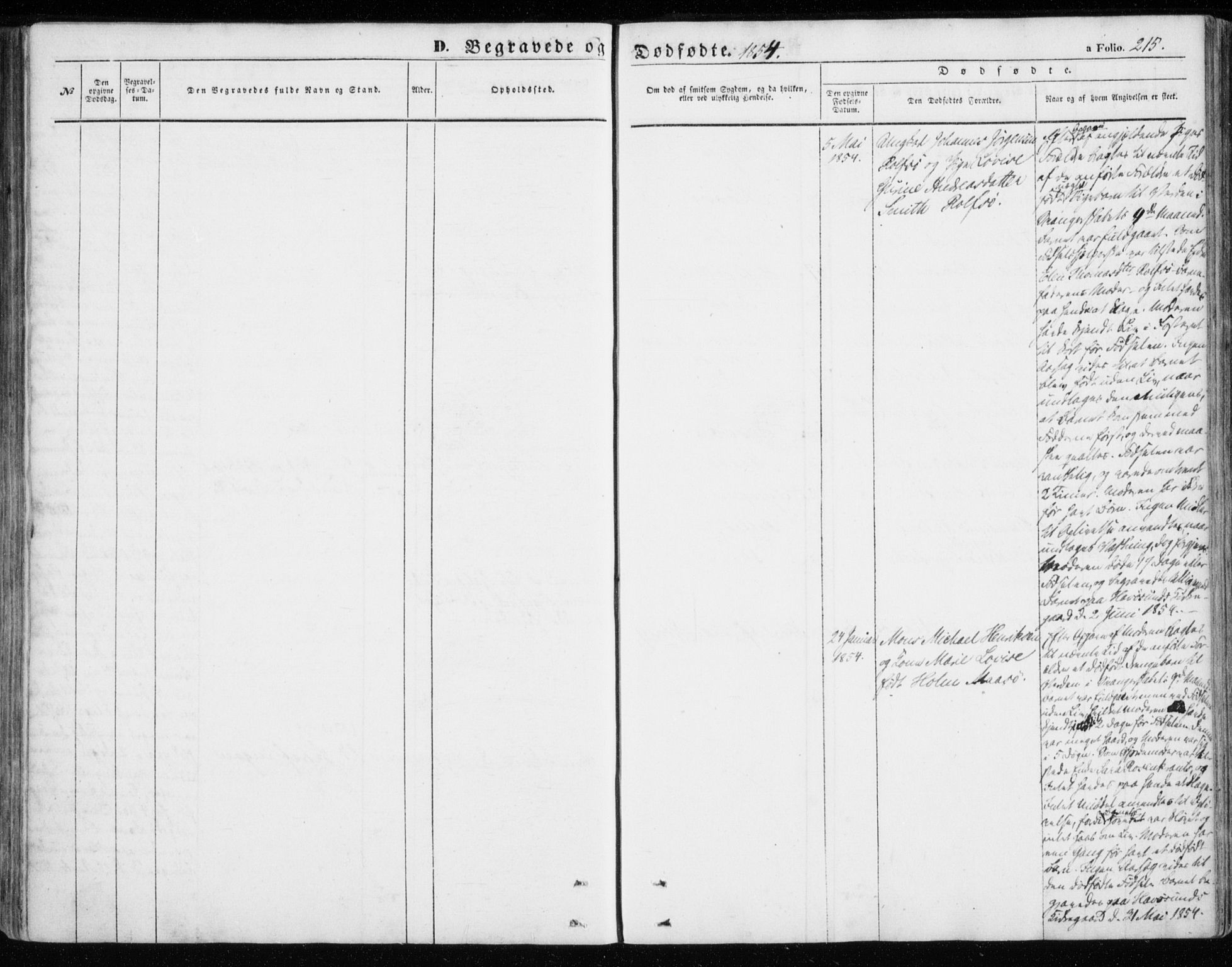 Måsøy sokneprestkontor, AV/SATØ-S-1348/H/Ha/L0002kirke: Parish register (official) no. 2, 1852-1865, p. 215