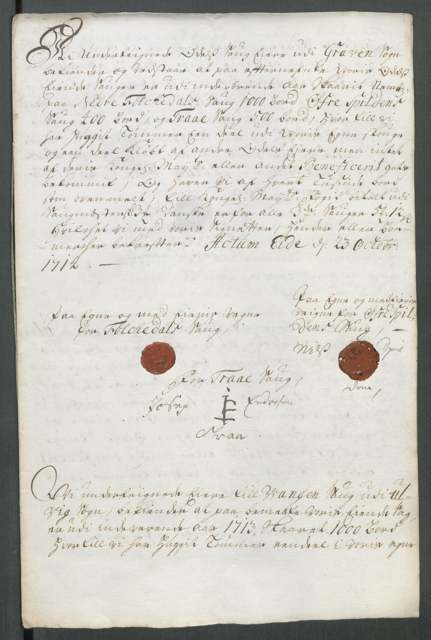 Rentekammeret inntil 1814, Reviderte regnskaper, Fogderegnskap, RA/EA-4092/R48/L2990: Fogderegnskap Sunnhordland og Hardanger, 1714, p. 268
