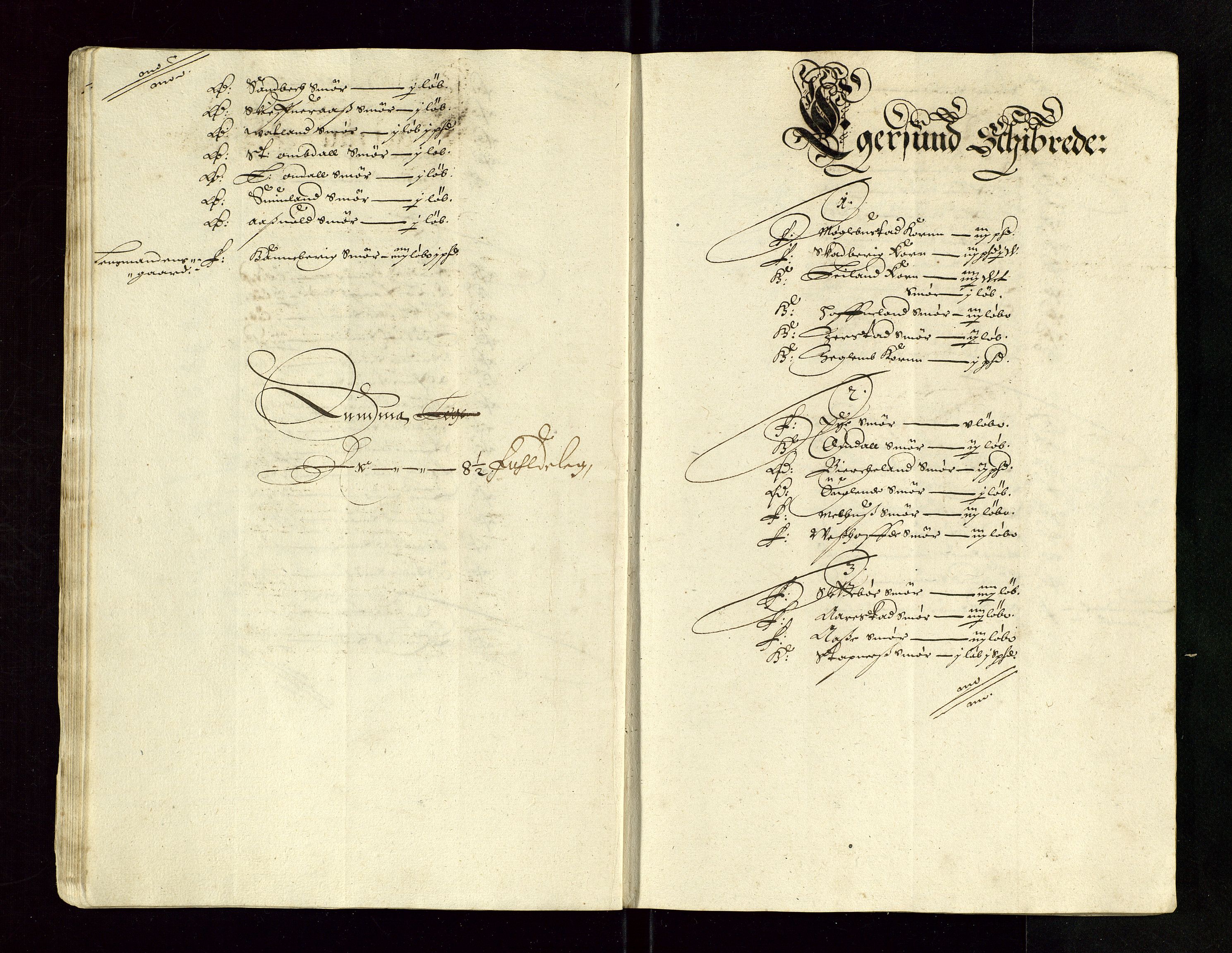 Stavanger len, AV/SAST-A-101870/Ob/L0027: Diverse, 1657-1660, p. 36