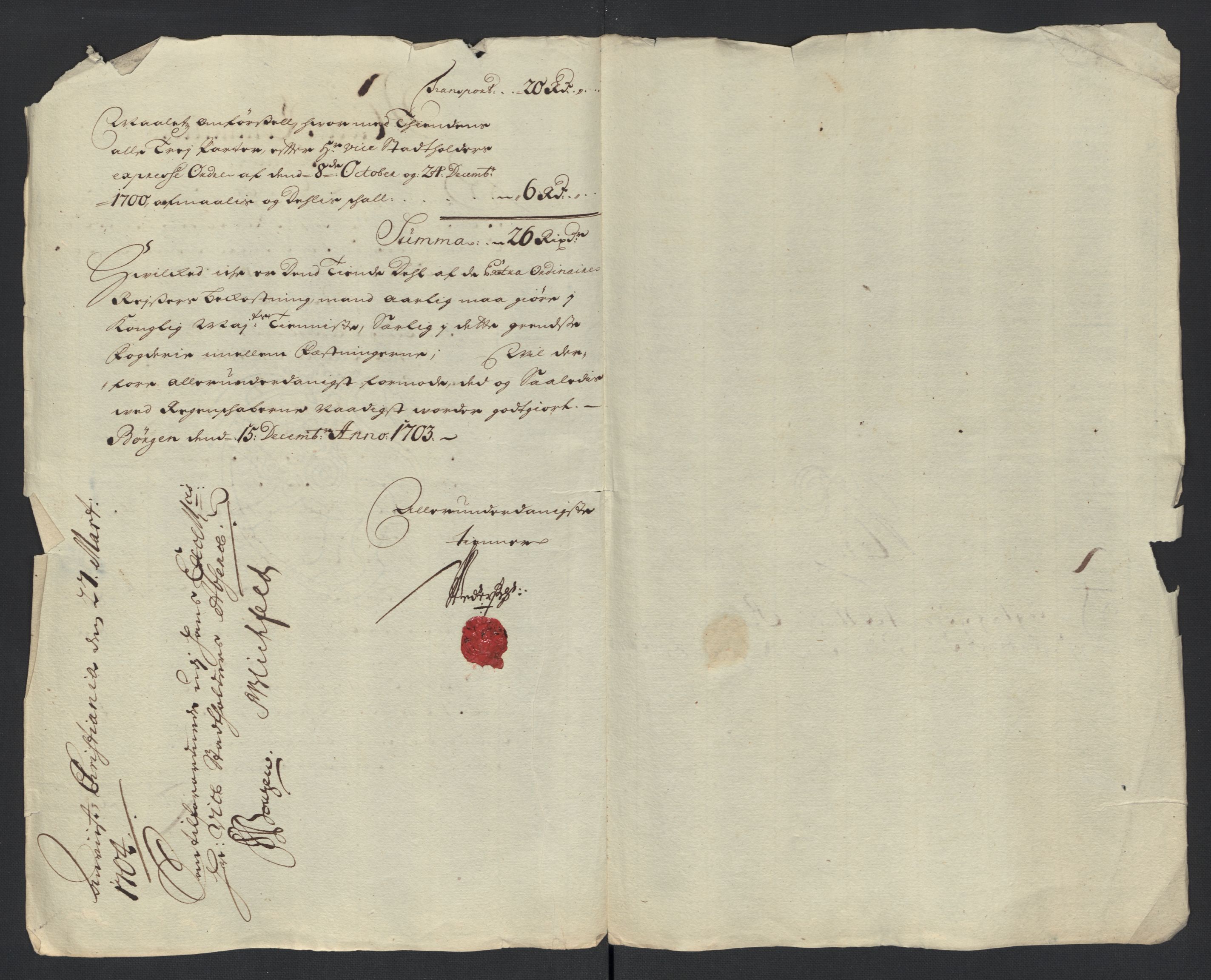 Rentekammeret inntil 1814, Reviderte regnskaper, Fogderegnskap, AV/RA-EA-4092/R11/L0586: Fogderegnskap Nedre Romerike, 1703, p. 206