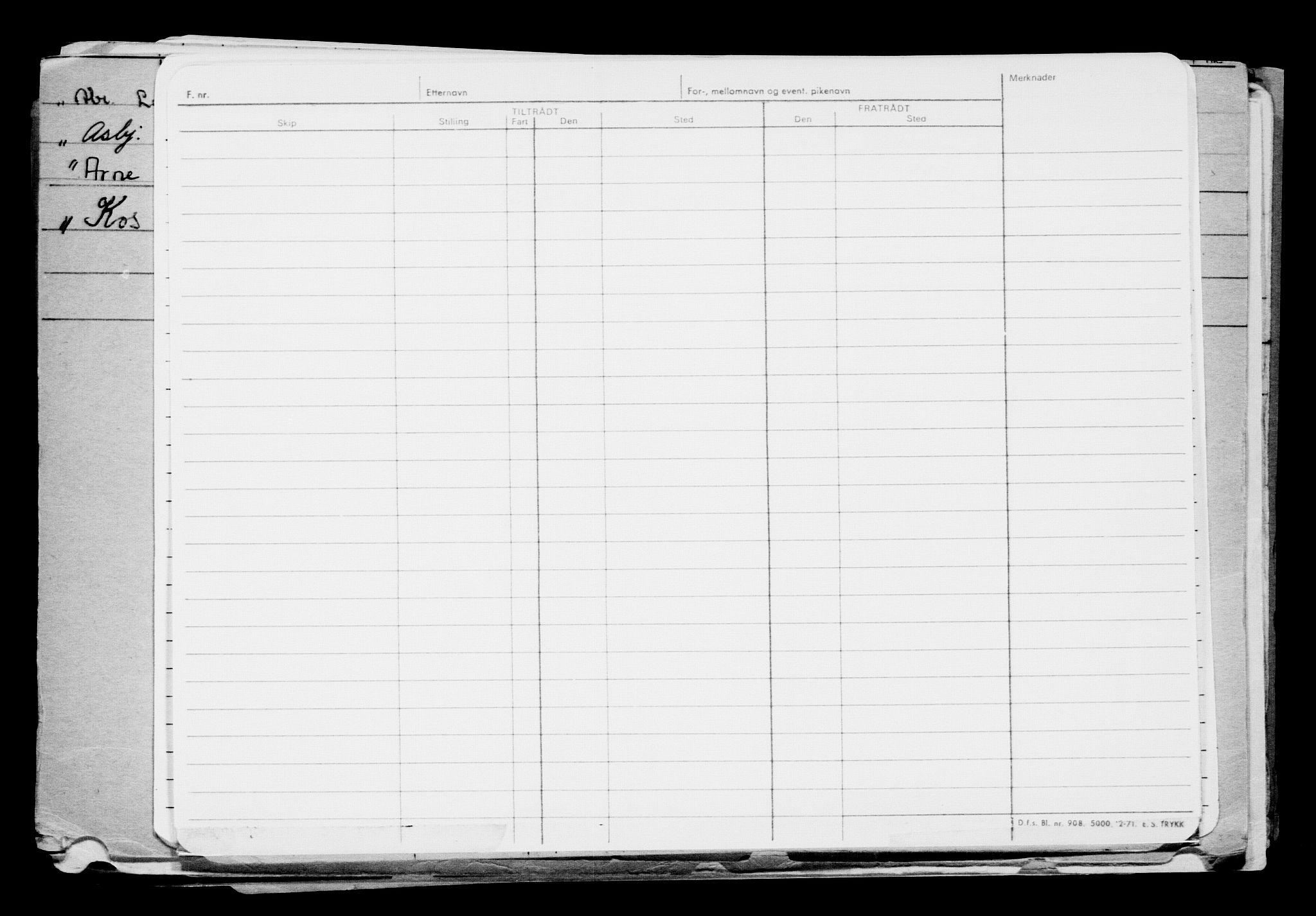 Direktoratet for sjømenn, AV/RA-S-3545/G/Gb/L0123: Hovedkort, 1914, p. 15