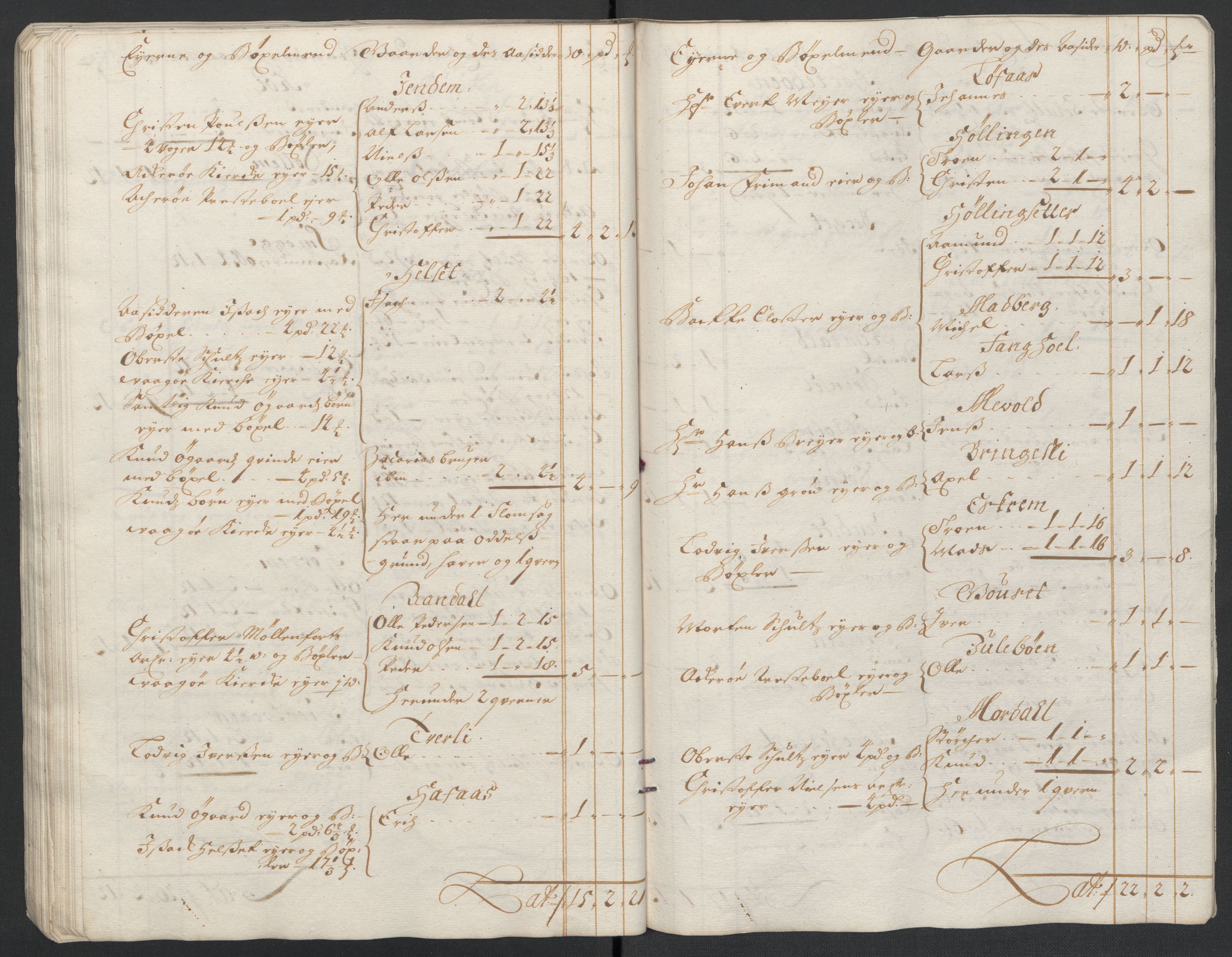Rentekammeret inntil 1814, Reviderte regnskaper, Fogderegnskap, RA/EA-4092/R55/L3654: Fogderegnskap Romsdal, 1699-1700, p. 256