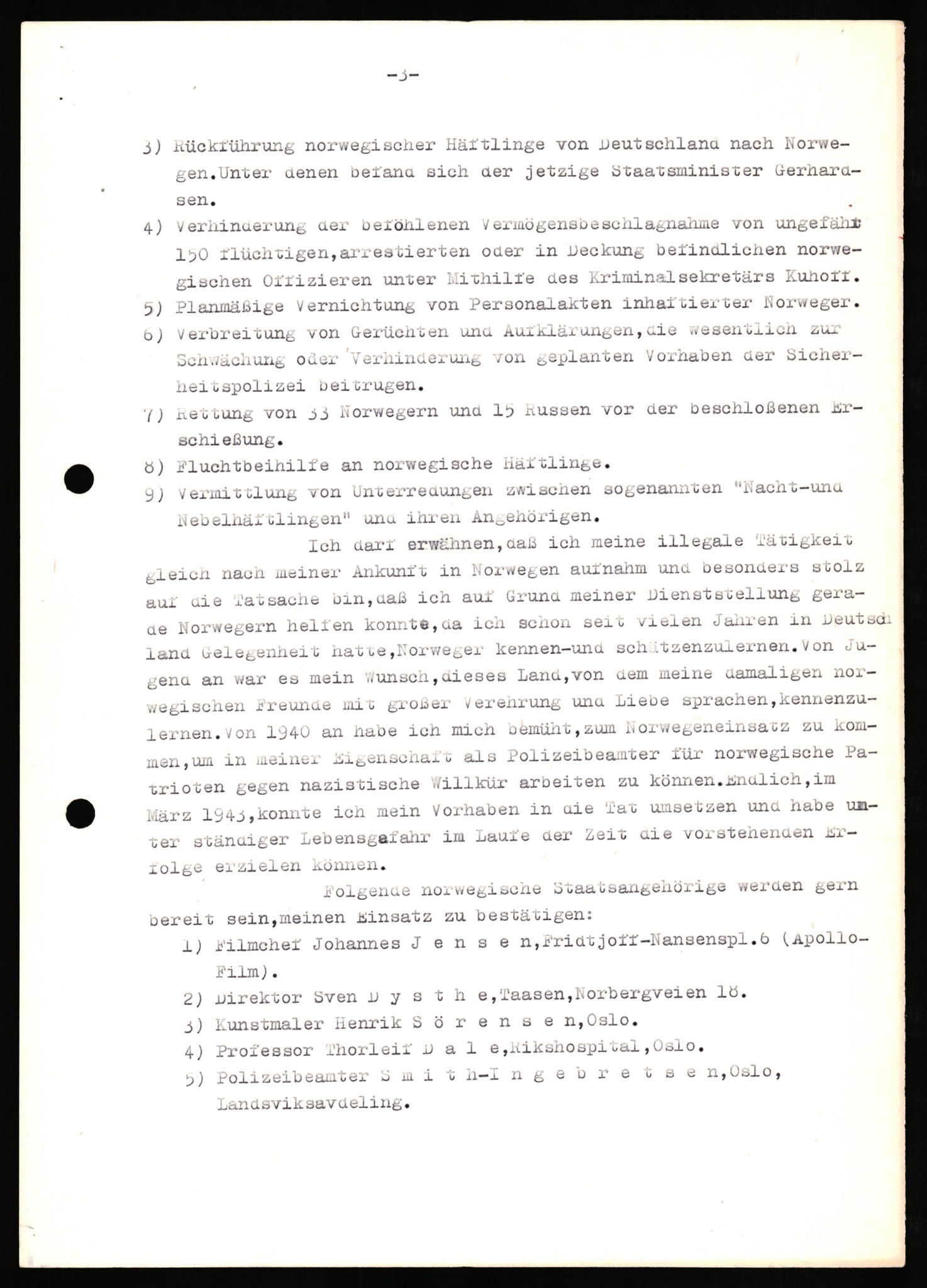 Forsvaret, Forsvarets overkommando II, AV/RA-RAFA-3915/D/Db/L0025: CI Questionaires. Tyske okkupasjonsstyrker i Norge. Tyskere., 1945-1946, p. 435