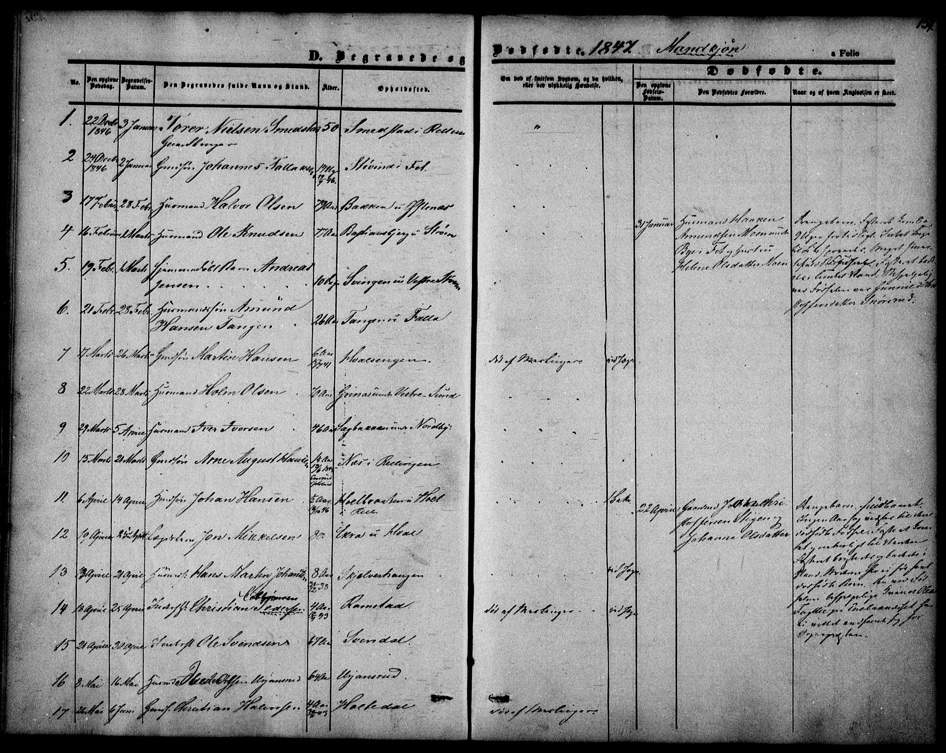 Fet prestekontor Kirkebøker, AV/SAO-A-10370a/F/Fa/L0010: Parish register (official) no. I 10, 1847-1859, p. 157