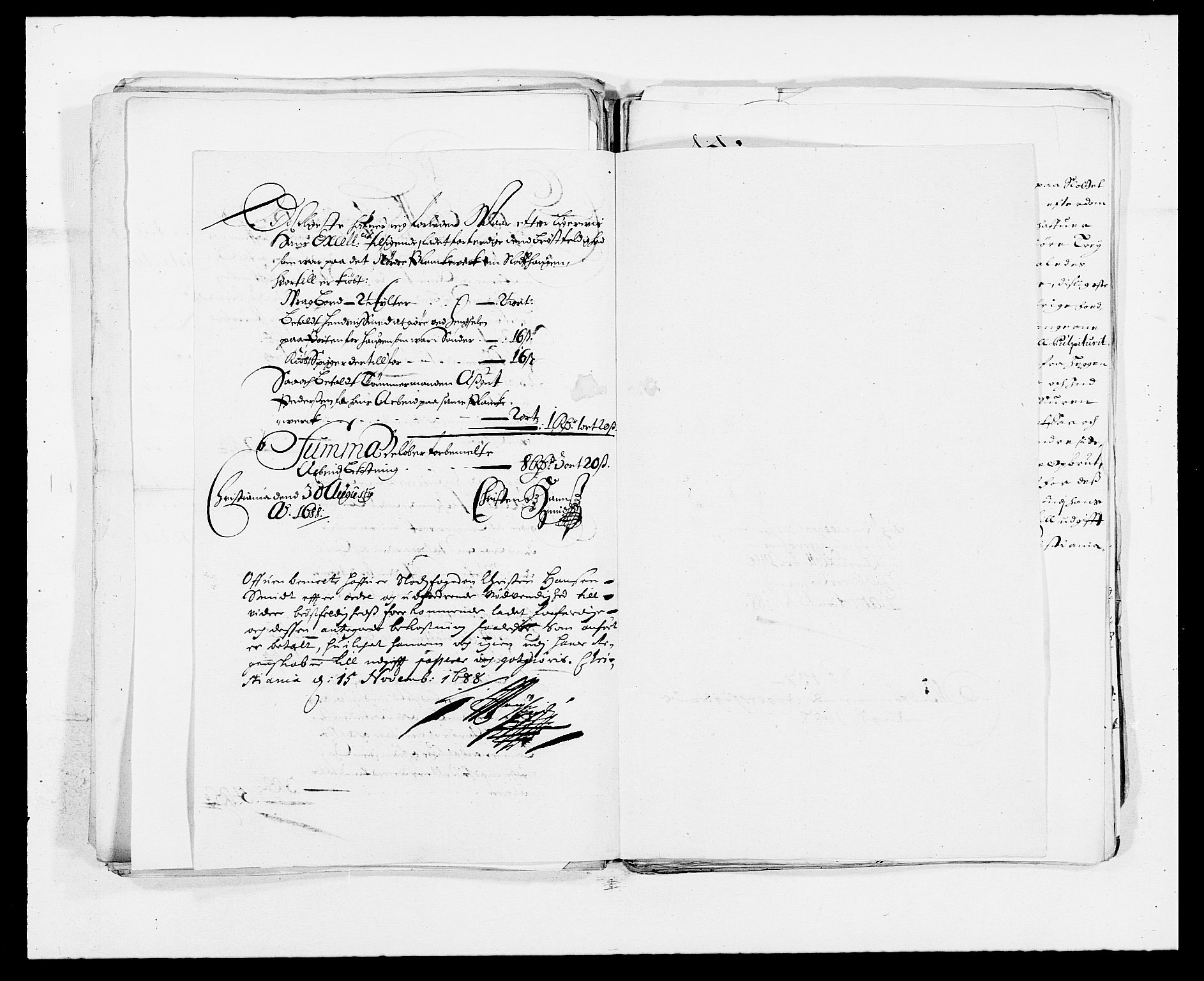 Rentekammeret inntil 1814, Reviderte regnskaper, Fogderegnskap, AV/RA-EA-4092/R08/L0424: Fogderegnskap Aker, 1682-1689, p. 257