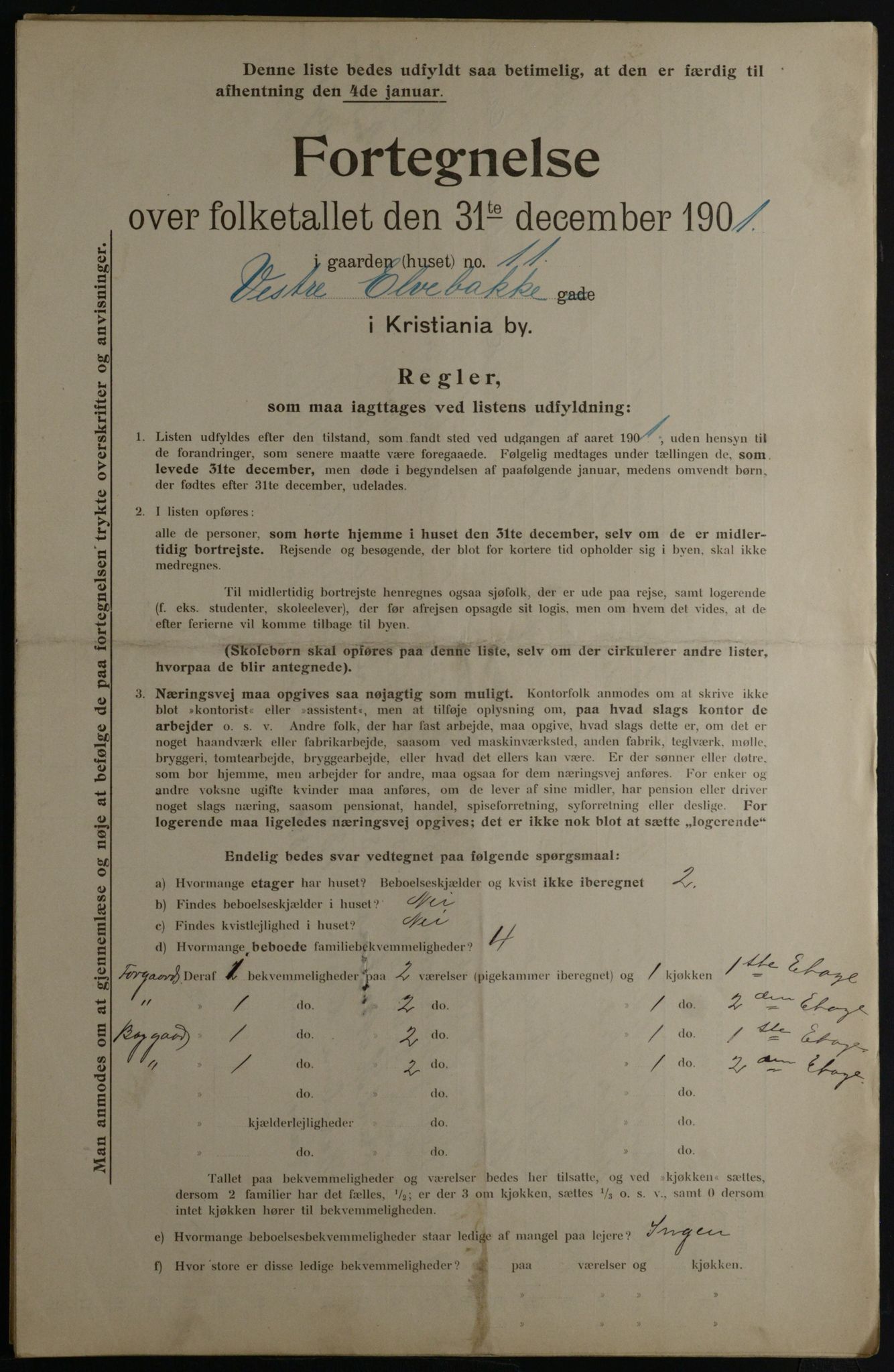 OBA, Municipal Census 1901 for Kristiania, 1901, p. 18780