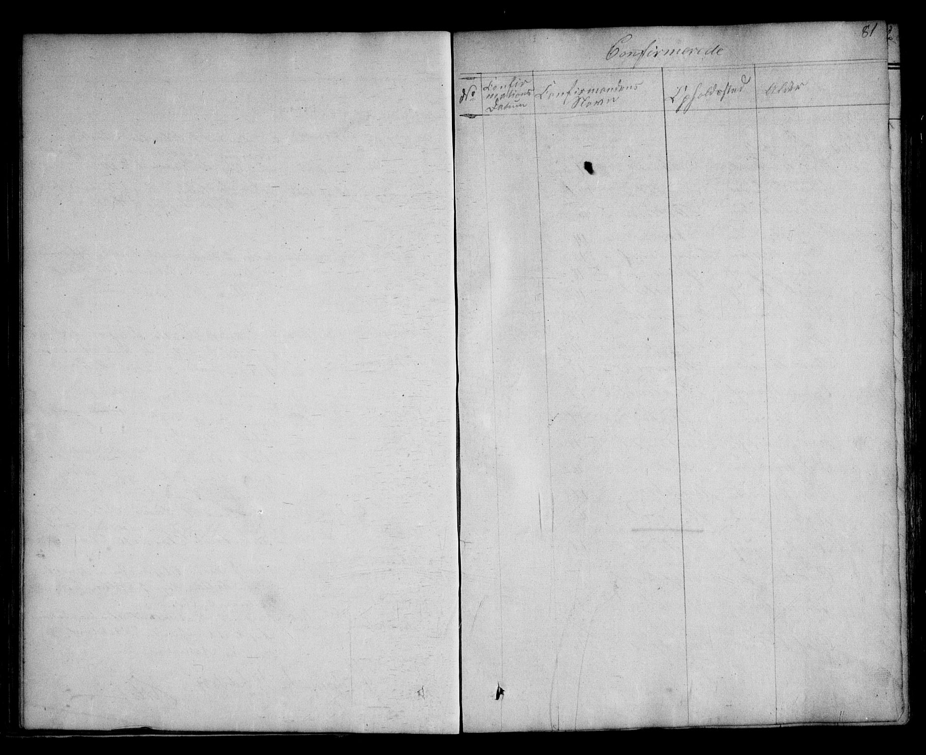 Kviteseid kirkebøker, SAKO/A-276/G/Ga/L0001: Parish register (copy) no. I 1, 1850-1893, p. 81