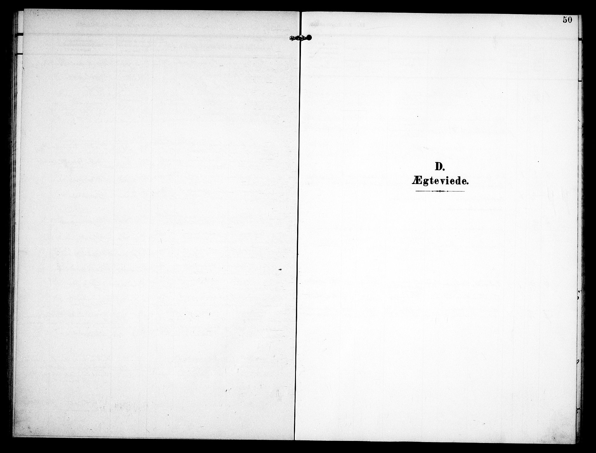 Fet prestekontor Kirkebøker, SAO/A-10370a/F/Fb/L0003: Parish register (official) no. II 3, 1905-1914, p. 50