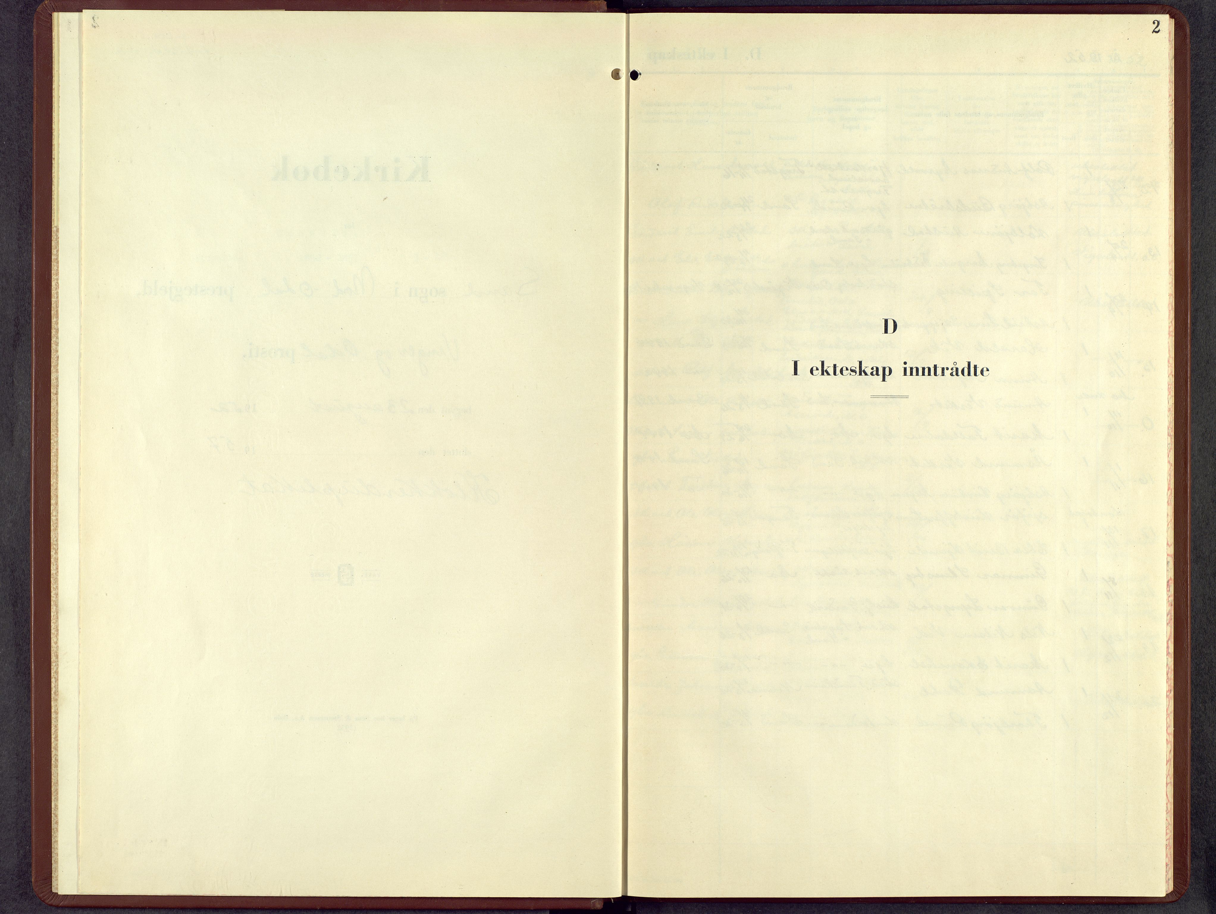 Nord-Odal prestekontor, AV/SAH-PREST-032/H/Ha/Hab/L0009: Parish register (copy) no. 9, 1952-1957, p. 2