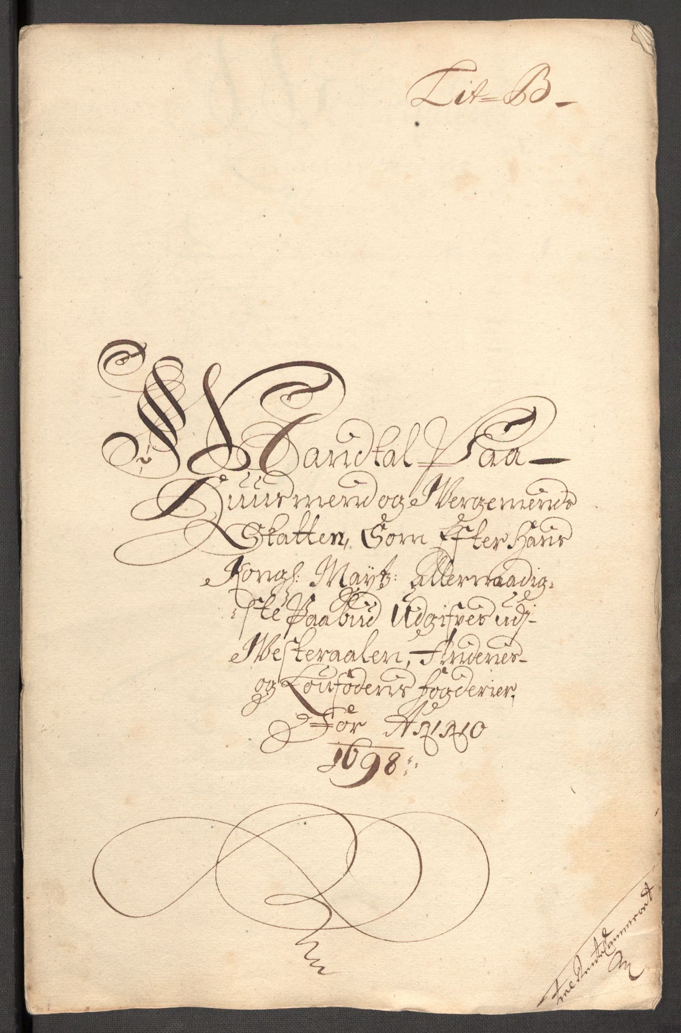 Rentekammeret inntil 1814, Reviderte regnskaper, Fogderegnskap, RA/EA-4092/R67/L4678: Fogderegnskap Vesterålen, Andenes og Lofoten, 1696-1708, p. 232