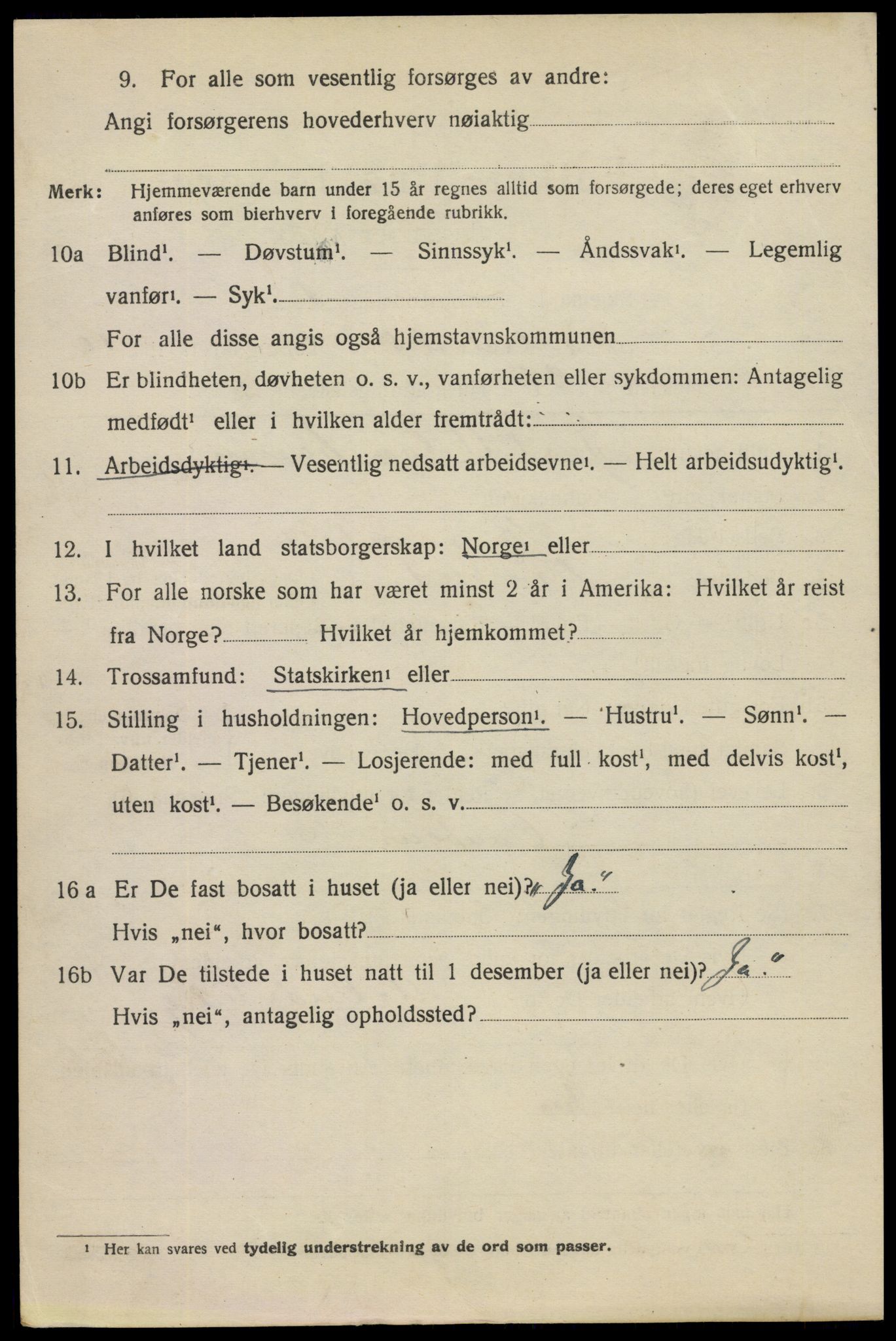 SAO, 1920 census for Fredrikstad, 1920, p. 37458