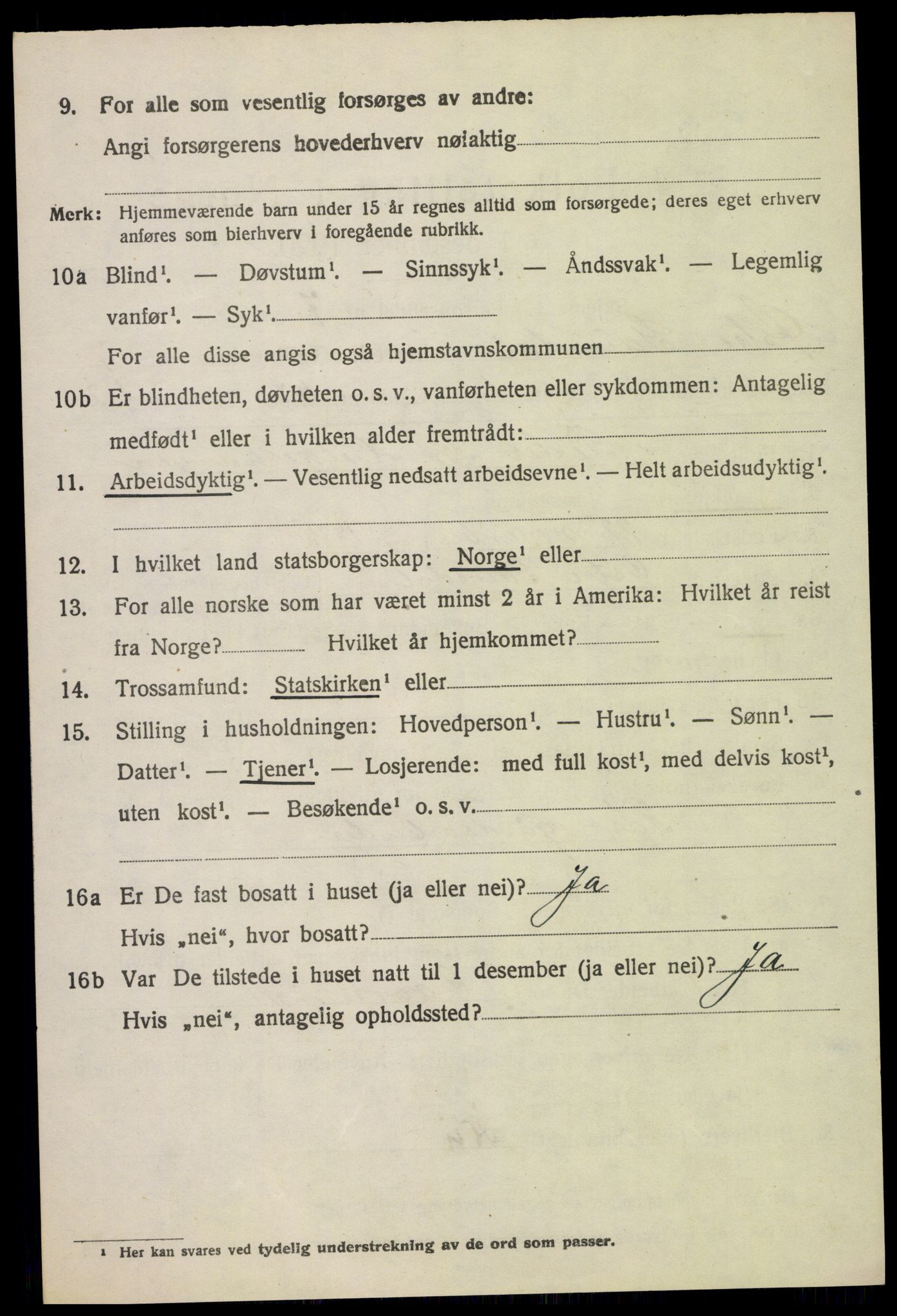 SAH, 1920 census for Østre Gausdal, 1920, p. 3861