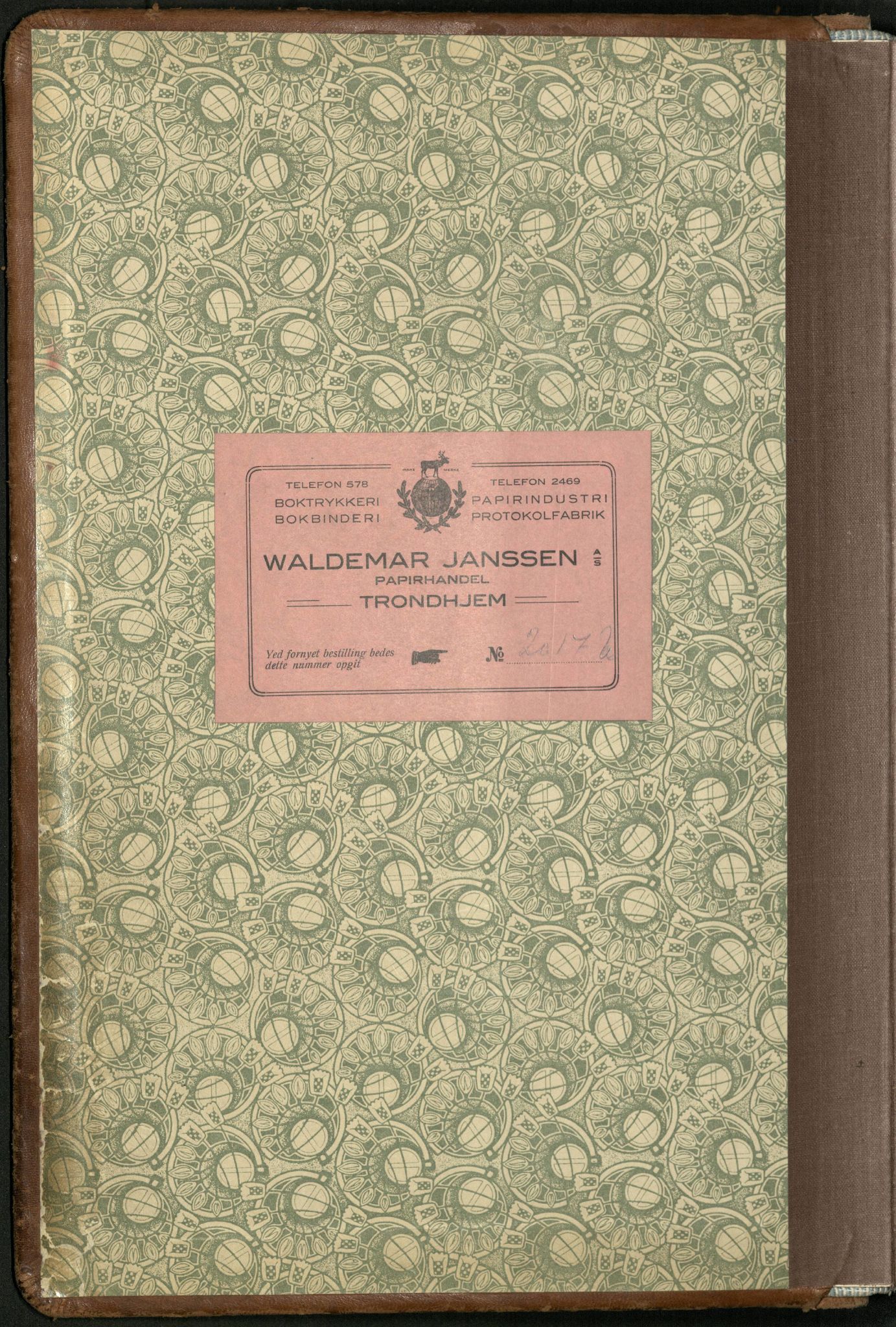 Chr. Salvesen og Chr. Thams Communications Aktieselskab, MIST/OI-A-6006/T/0001/0002 / Registerbøker, 1911-1970