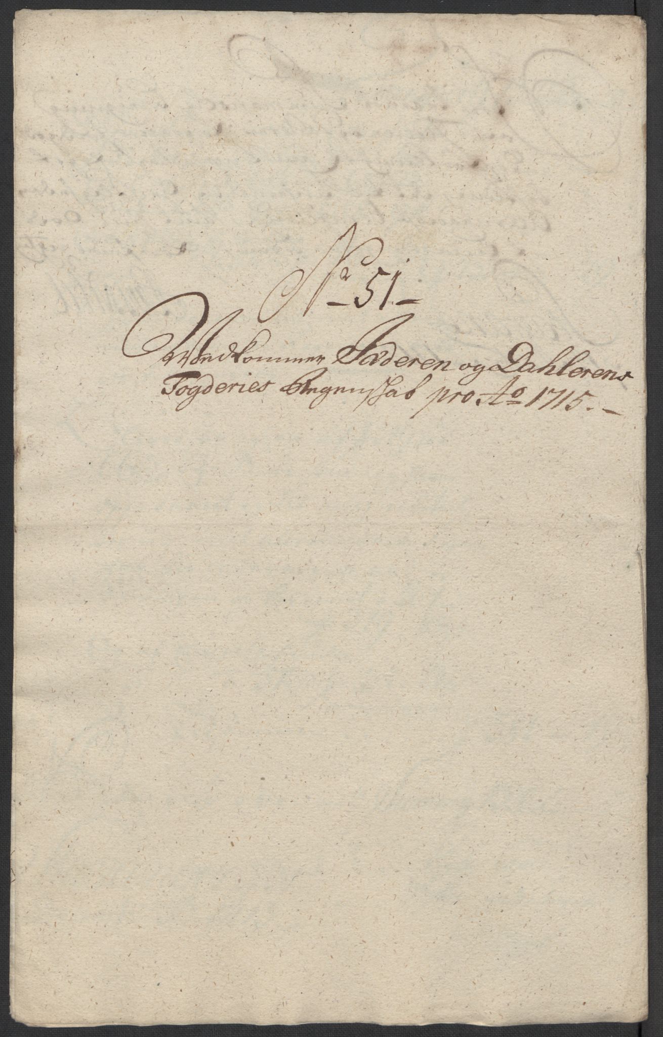 Rentekammeret inntil 1814, Reviderte regnskaper, Fogderegnskap, AV/RA-EA-4092/R46/L2740: Fogderegnskap Jæren og Dalane, 1715-1716, p. 190