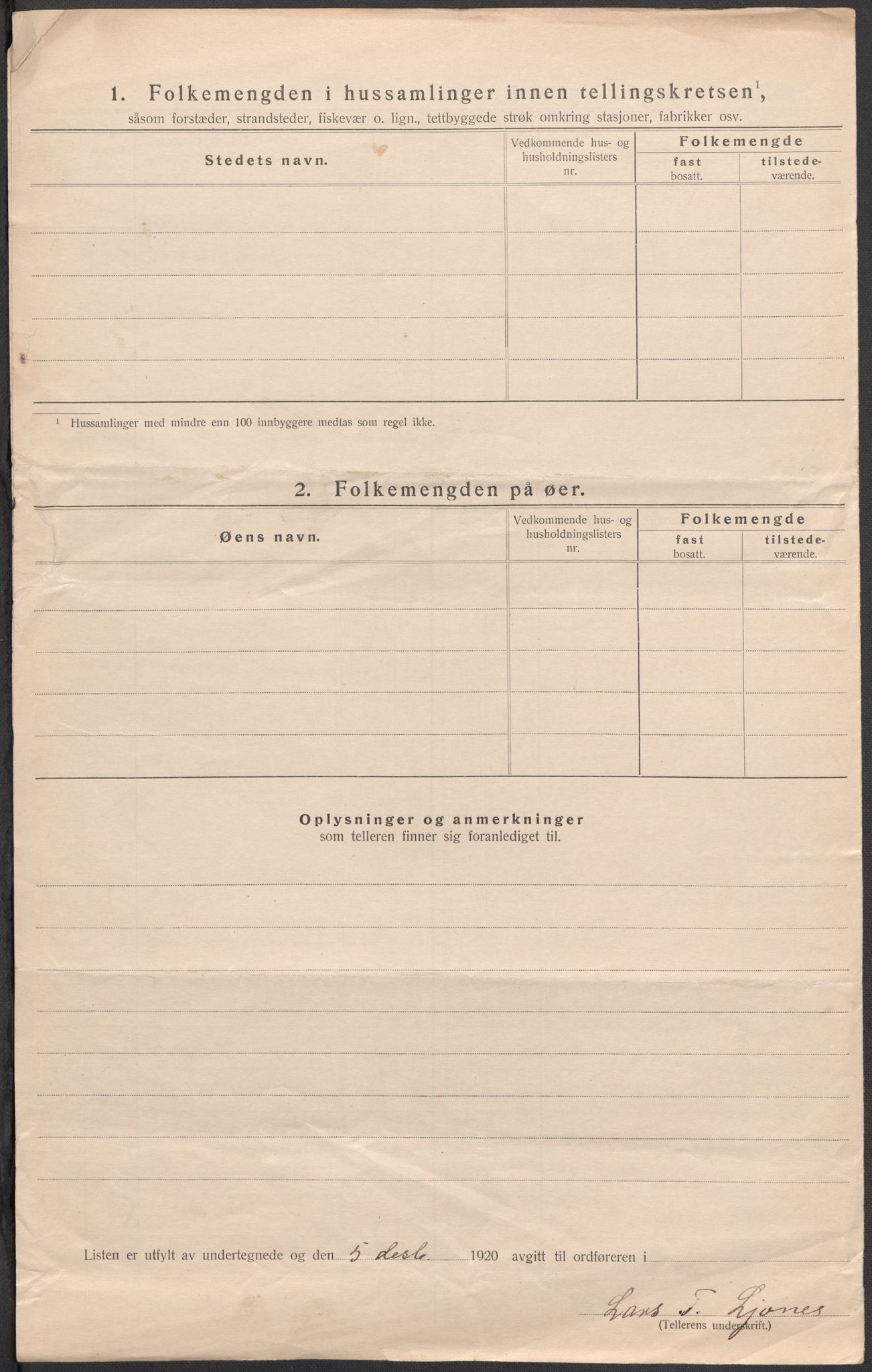 SAB, 1920 census for Strandebarm, 1920, p. 22