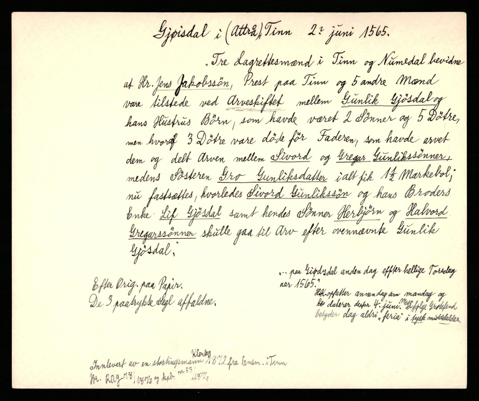 Riksarkivets diplomsamling, AV/RA-EA-5965/F35/F35b/L0001: Riksarkivets diplomer, seddelregister, 1307-1566, p. 557