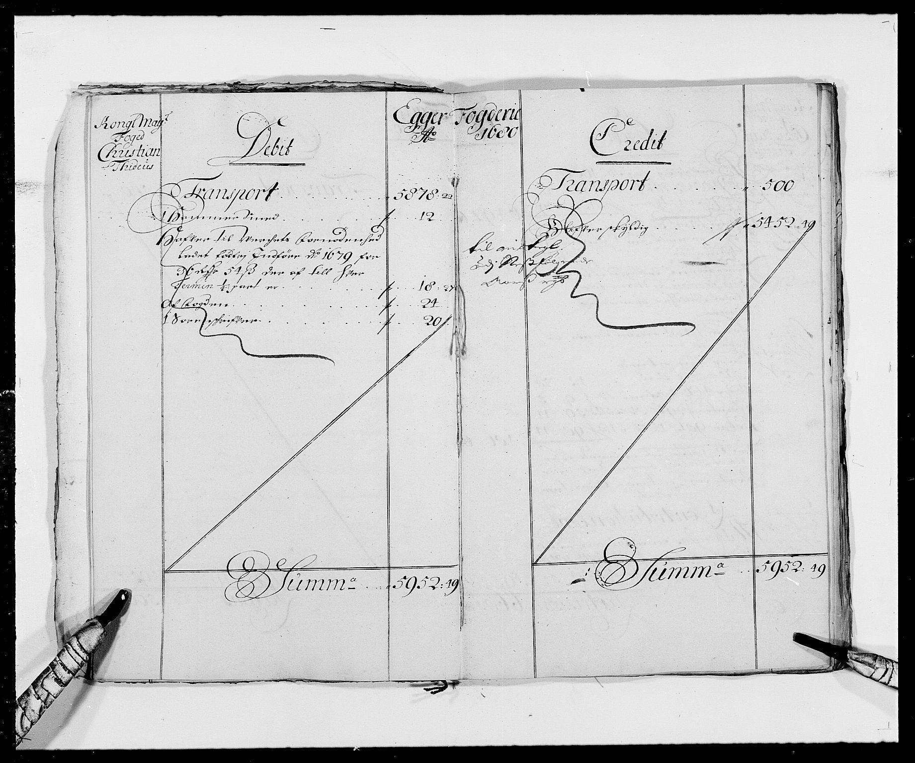 Rentekammeret inntil 1814, Reviderte regnskaper, Fogderegnskap, RA/EA-4092/R26/L1684: Fogderegnskap Eiker, 1679-1686, p. 12