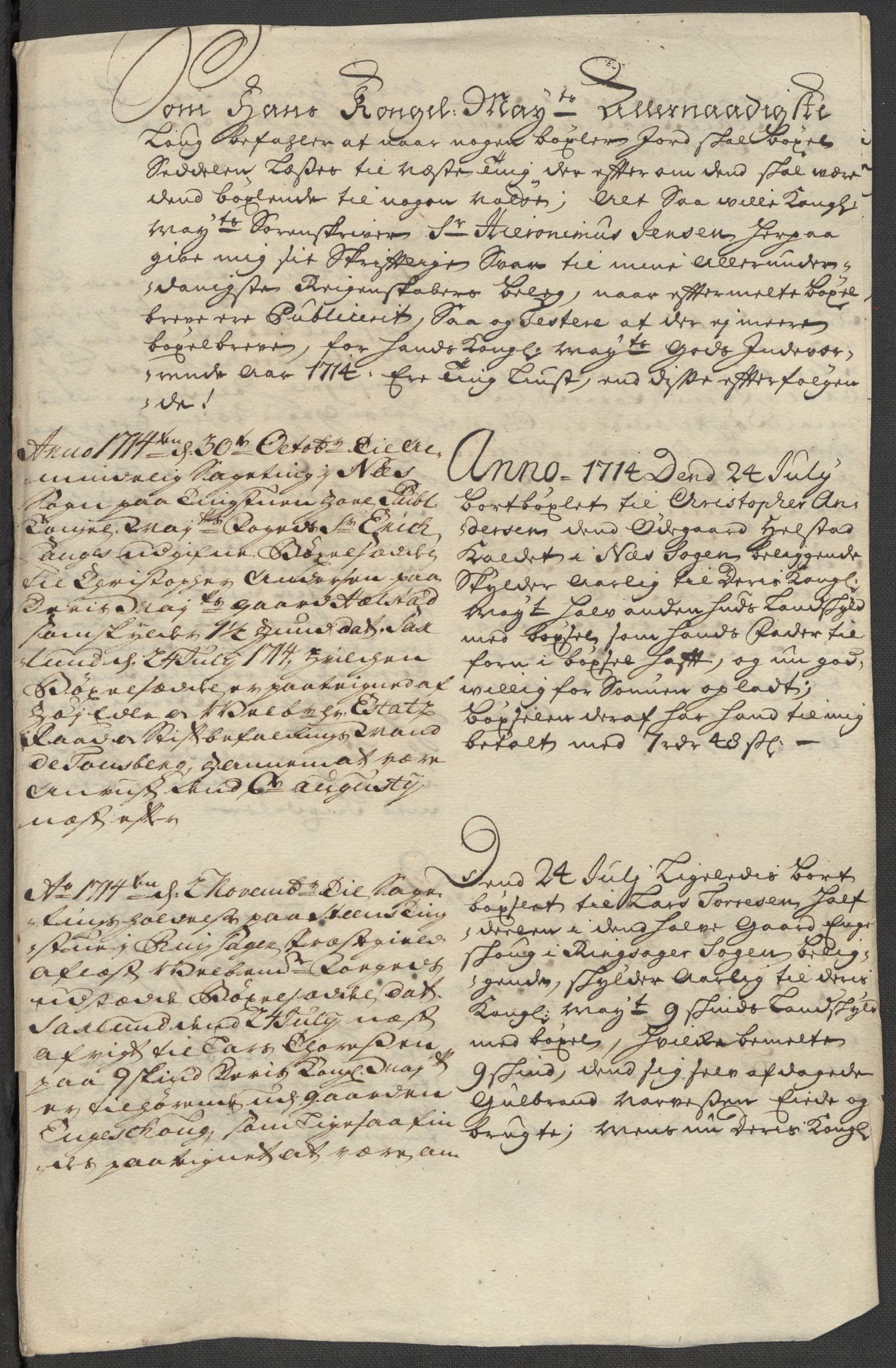 Rentekammeret inntil 1814, Reviderte regnskaper, Fogderegnskap, RA/EA-4092/R16/L1051: Fogderegnskap Hedmark, 1714, p. 201