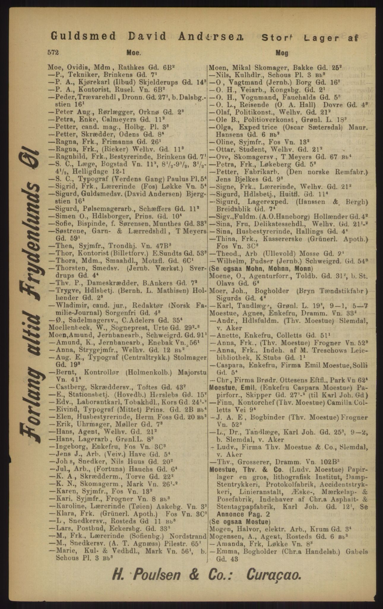 Kristiania/Oslo adressebok, PUBL/-, 1902, p. 572