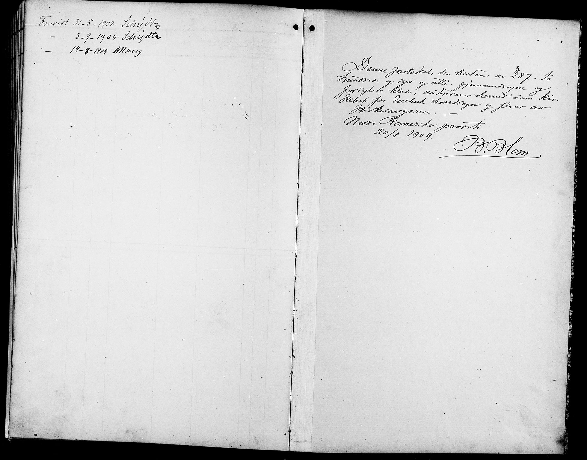 Enebakk prestekontor Kirkebøker, SAO/A-10171c/G/Ga/L0006: Parish register (copy) no. I 6, 1889-1911