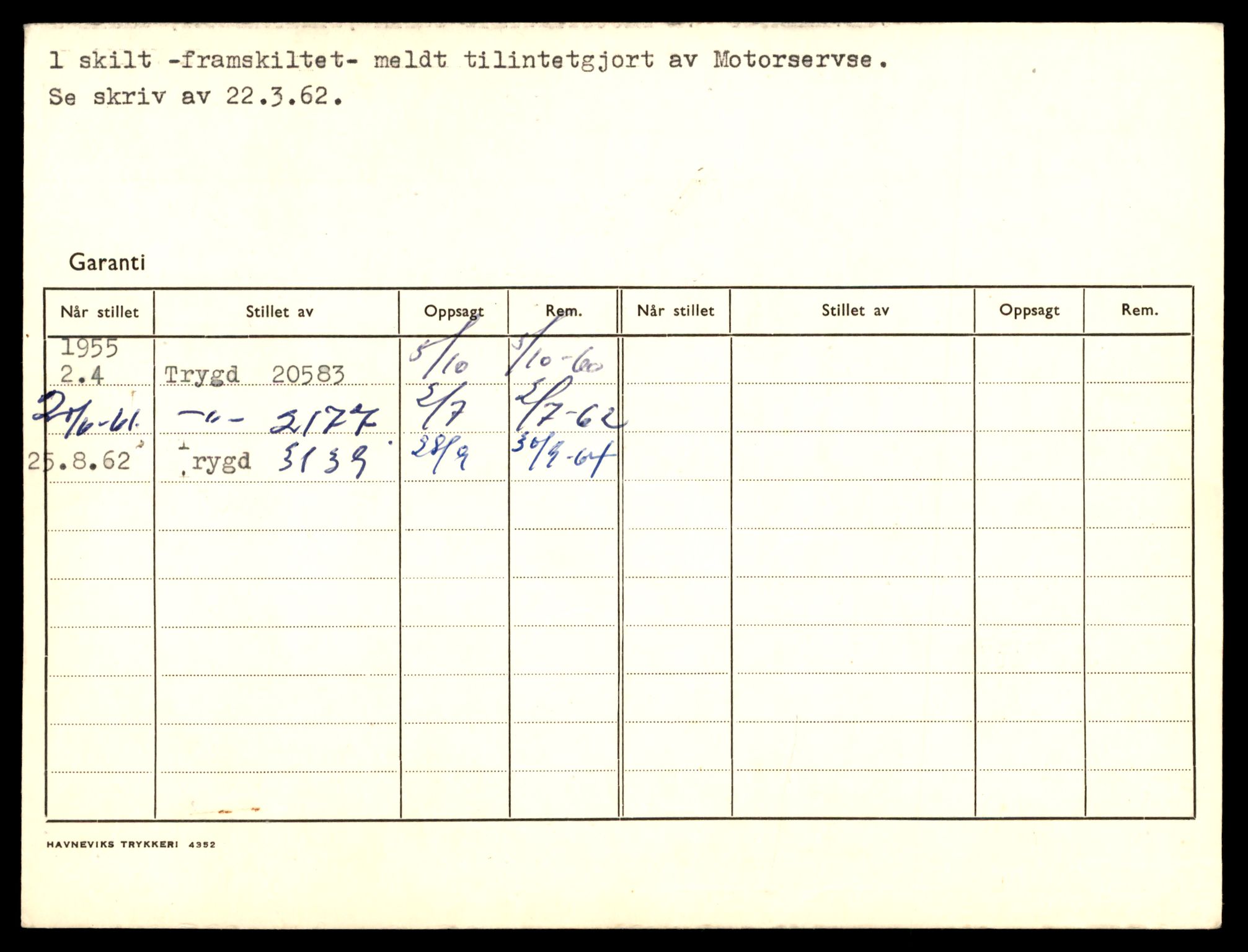 Møre og Romsdal vegkontor - Ålesund trafikkstasjon, AV/SAT-A-4099/F/Fe/L0038: Registreringskort for kjøretøy T 13180 - T 13360, 1927-1998, p. 2142