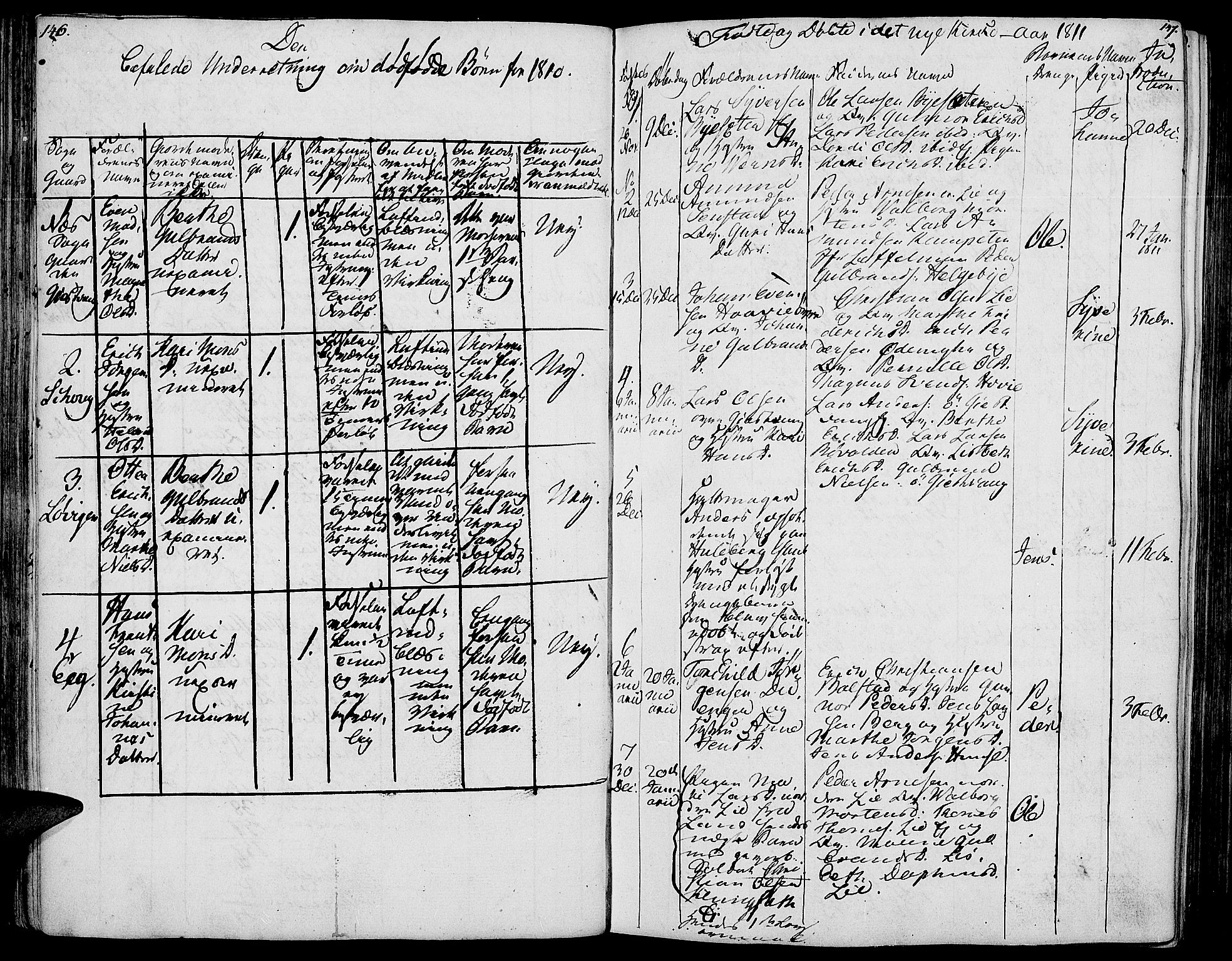 Nes prestekontor, Hedmark, AV/SAH-PREST-020/K/Ka/L0001: Parish register (official) no. 1, 1802-1814, p. 146-147