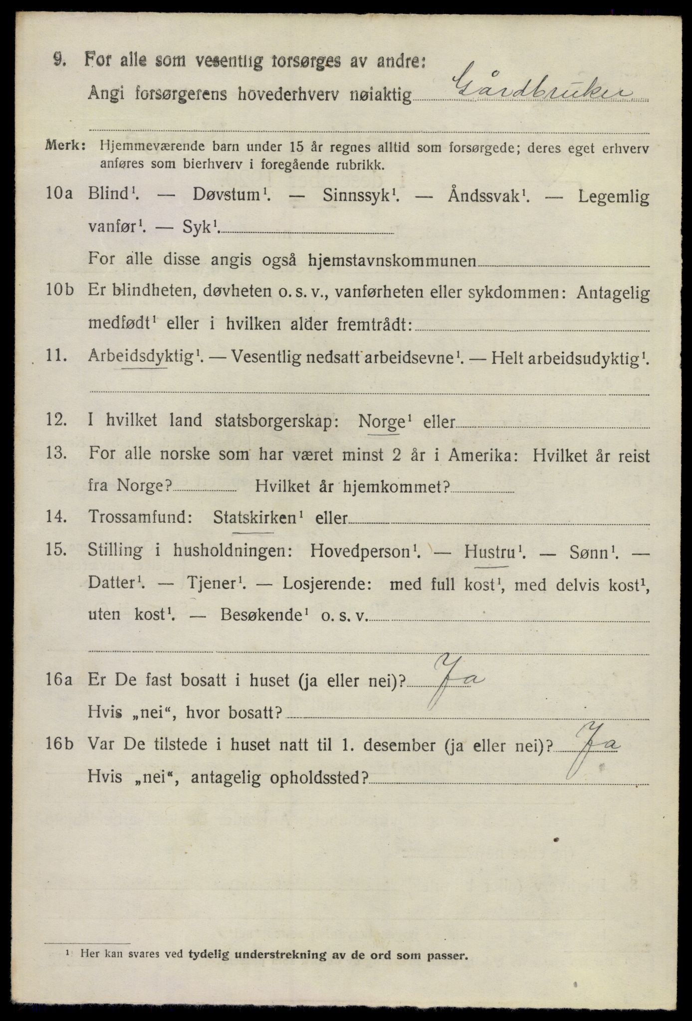 SAO, 1920 census for Nannestad, 1920, p. 3674