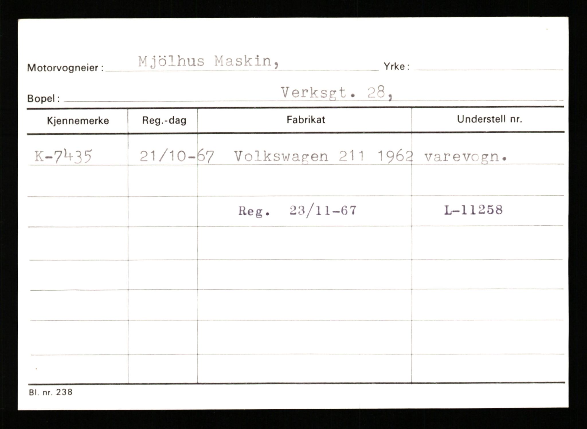 Stavanger trafikkstasjon, AV/SAST-A-101942/0/G/L0002: Registreringsnummer: 5791 - 10405, 1930-1971, p. 771