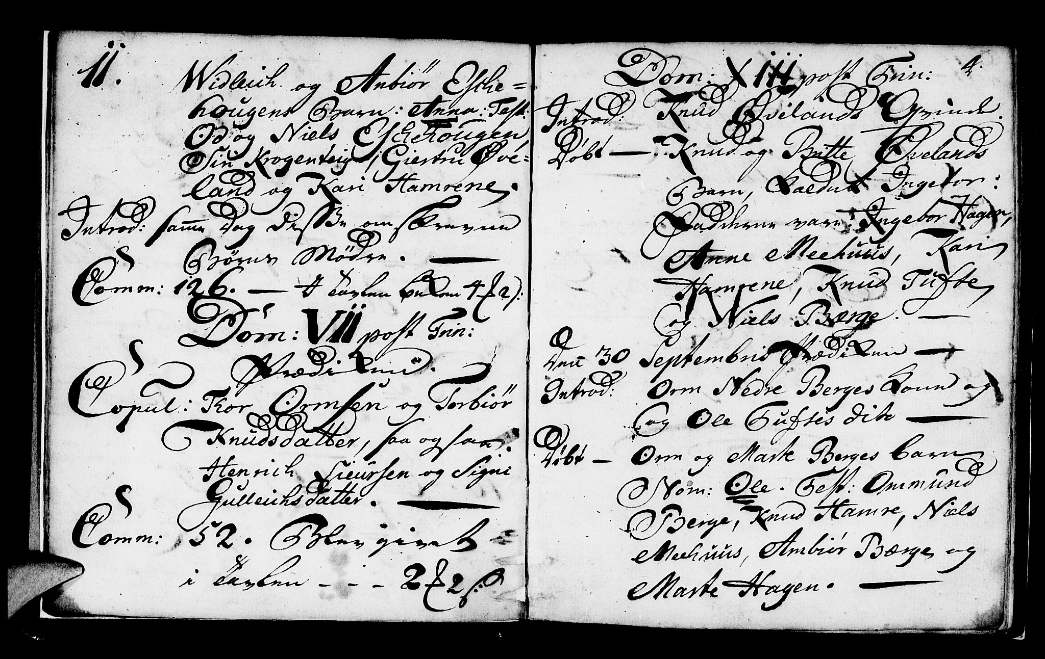 Røldal sokneprestembete, SAB/A-100247: Parish register (official) no. A 1, 1780-1816, p. 4