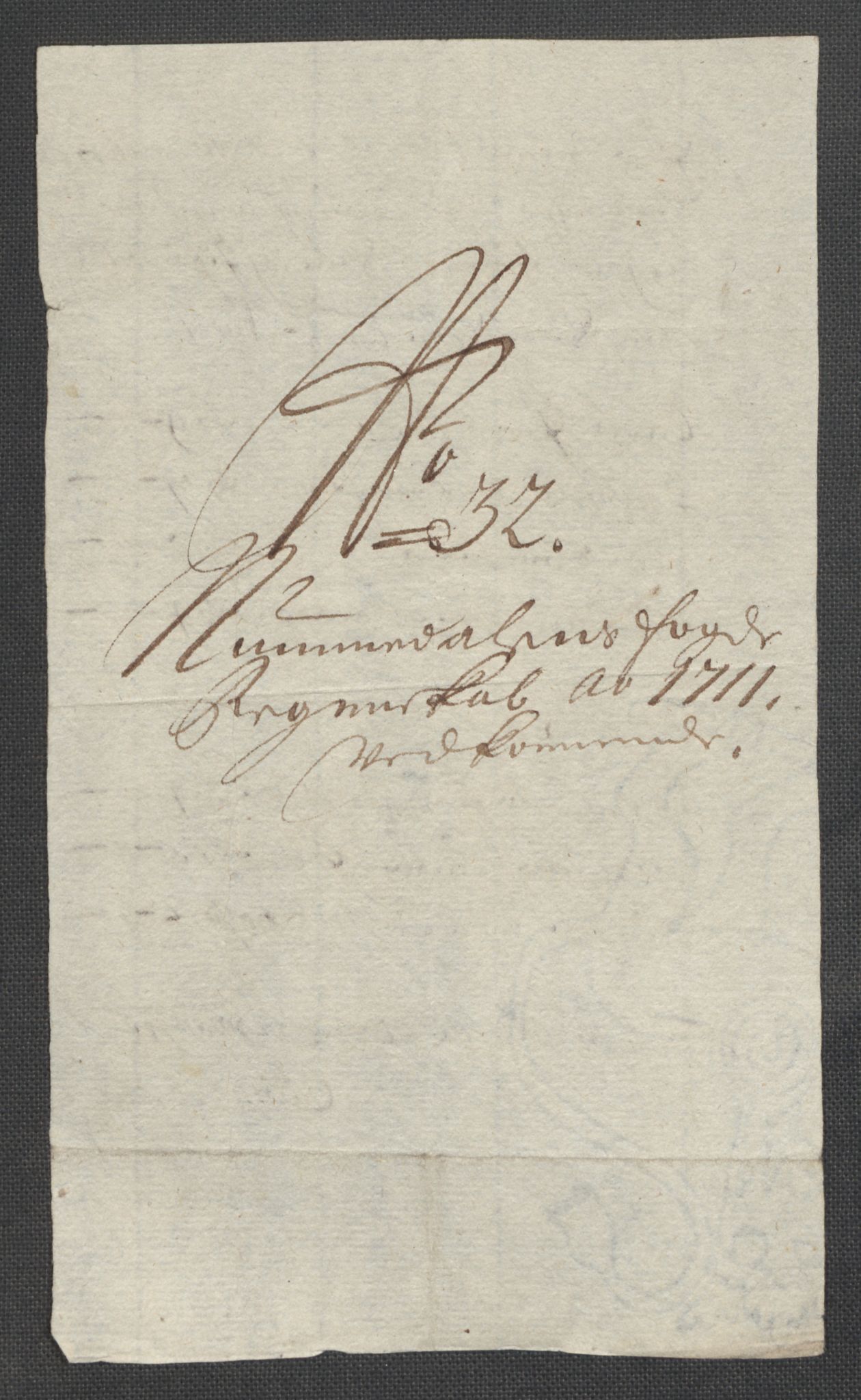 Rentekammeret inntil 1814, Reviderte regnskaper, Fogderegnskap, RA/EA-4092/R64/L4432: Fogderegnskap Namdal, 1711, p. 402