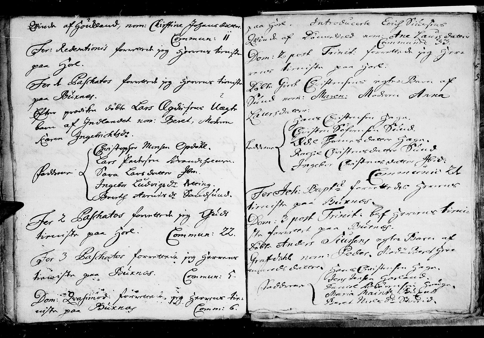 Ministerialprotokoller, klokkerbøker og fødselsregistre - Nordland, SAT/A-1459/881/L1148: Parish register (official) no. 881A01, 1732-1744
