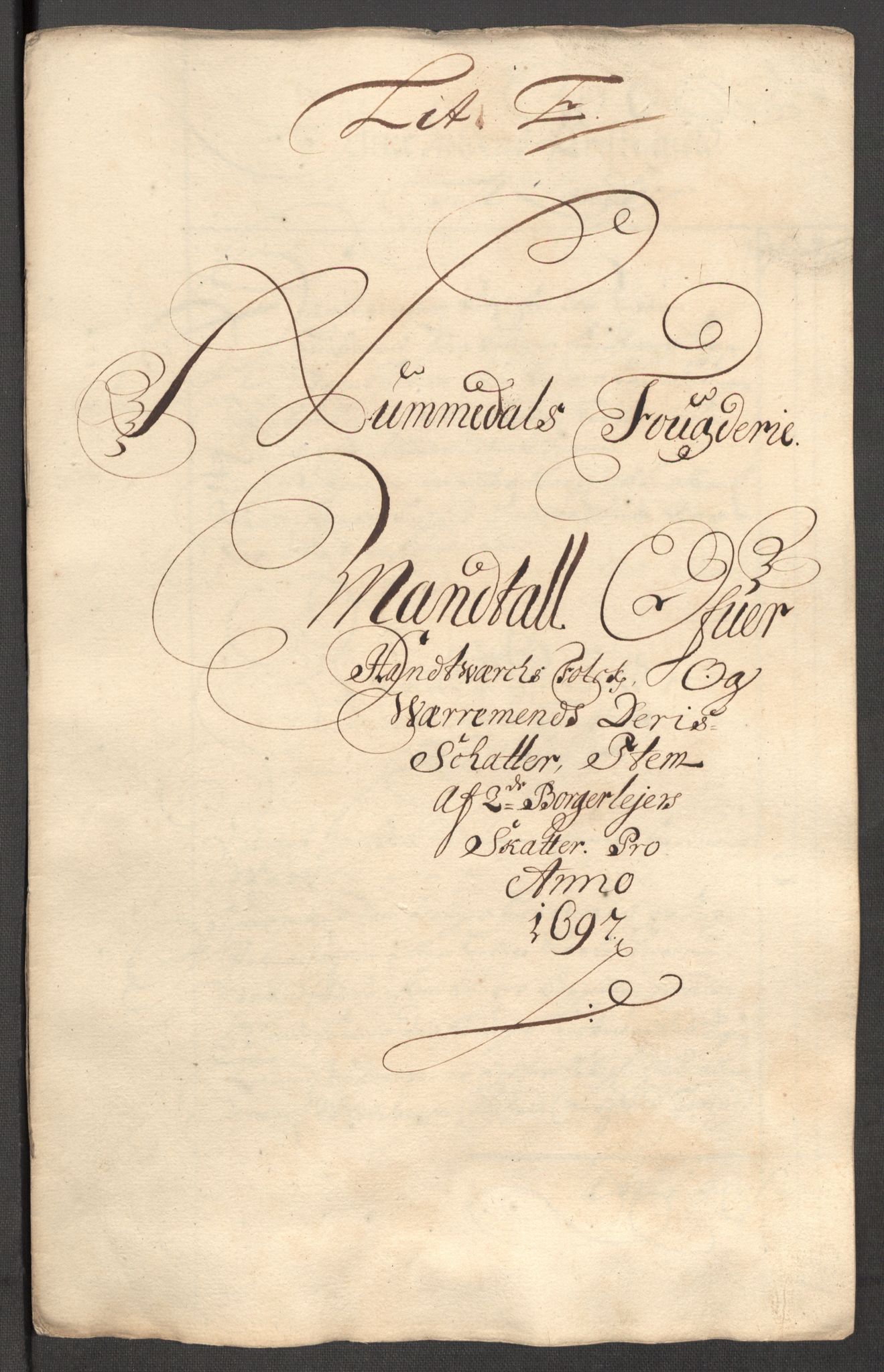 Rentekammeret inntil 1814, Reviderte regnskaper, Fogderegnskap, RA/EA-4092/R64/L4425: Fogderegnskap Namdal, 1696-1698, p. 212