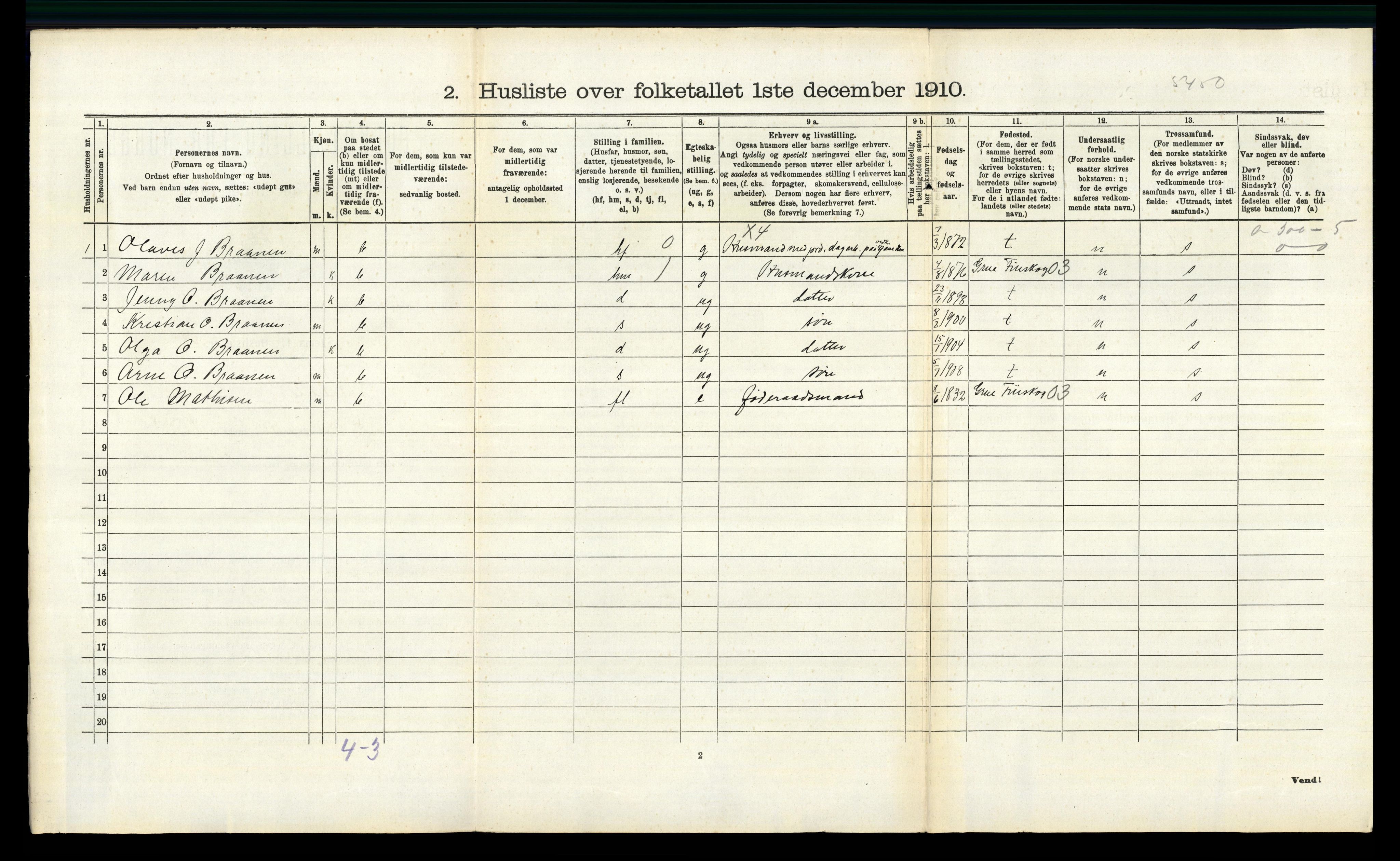 RA, 1910 census for Råde, 1910, p. 669